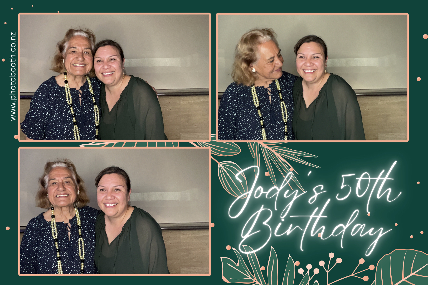 Jody's 50th | View more photos from the event at gallery.photobooth.co.nz/u/SelfieCentral/Jodys-50th