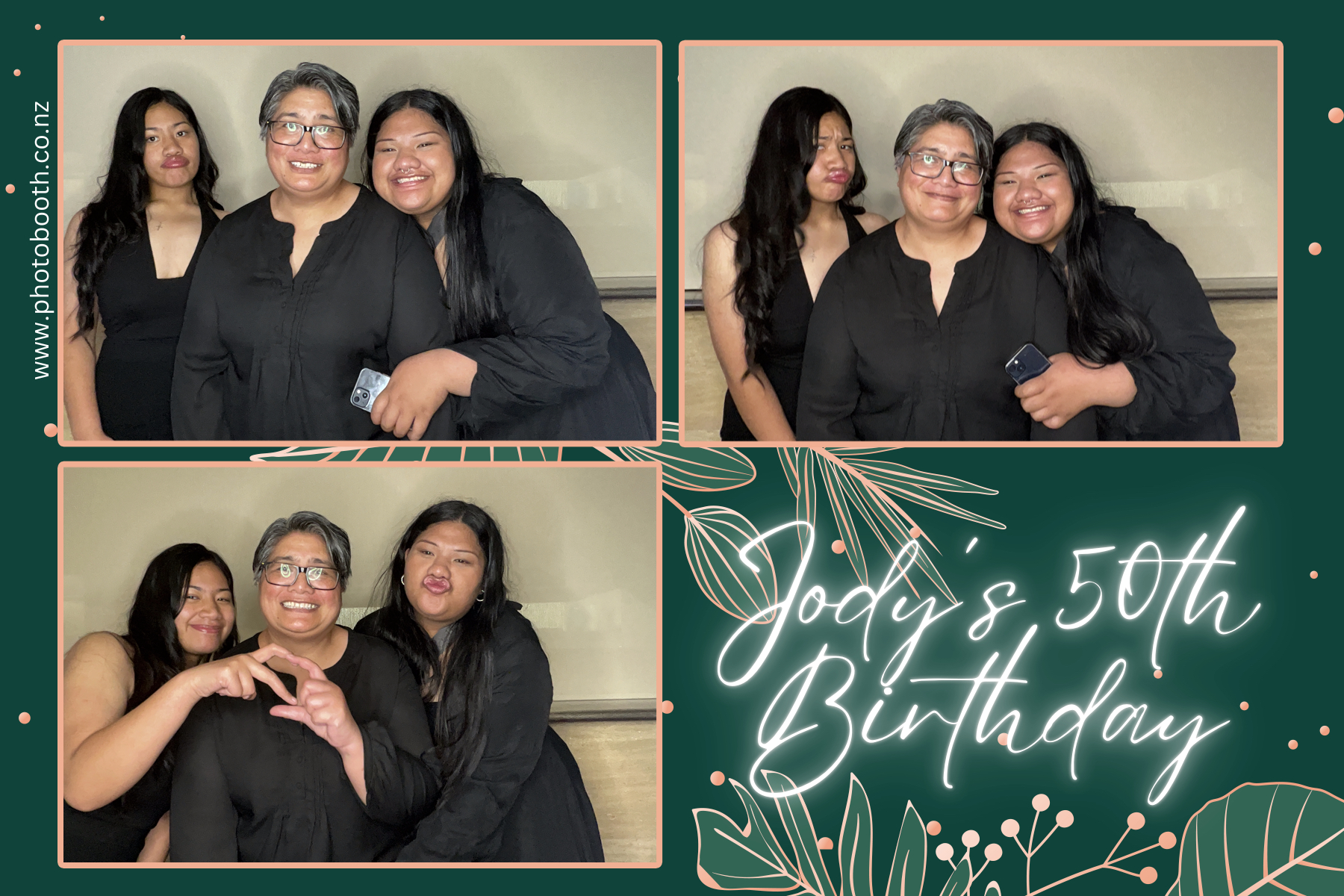 Jody's 50th | View more photos from the event at gallery.photobooth.co.nz/u/SelfieCentral/Jodys-50th