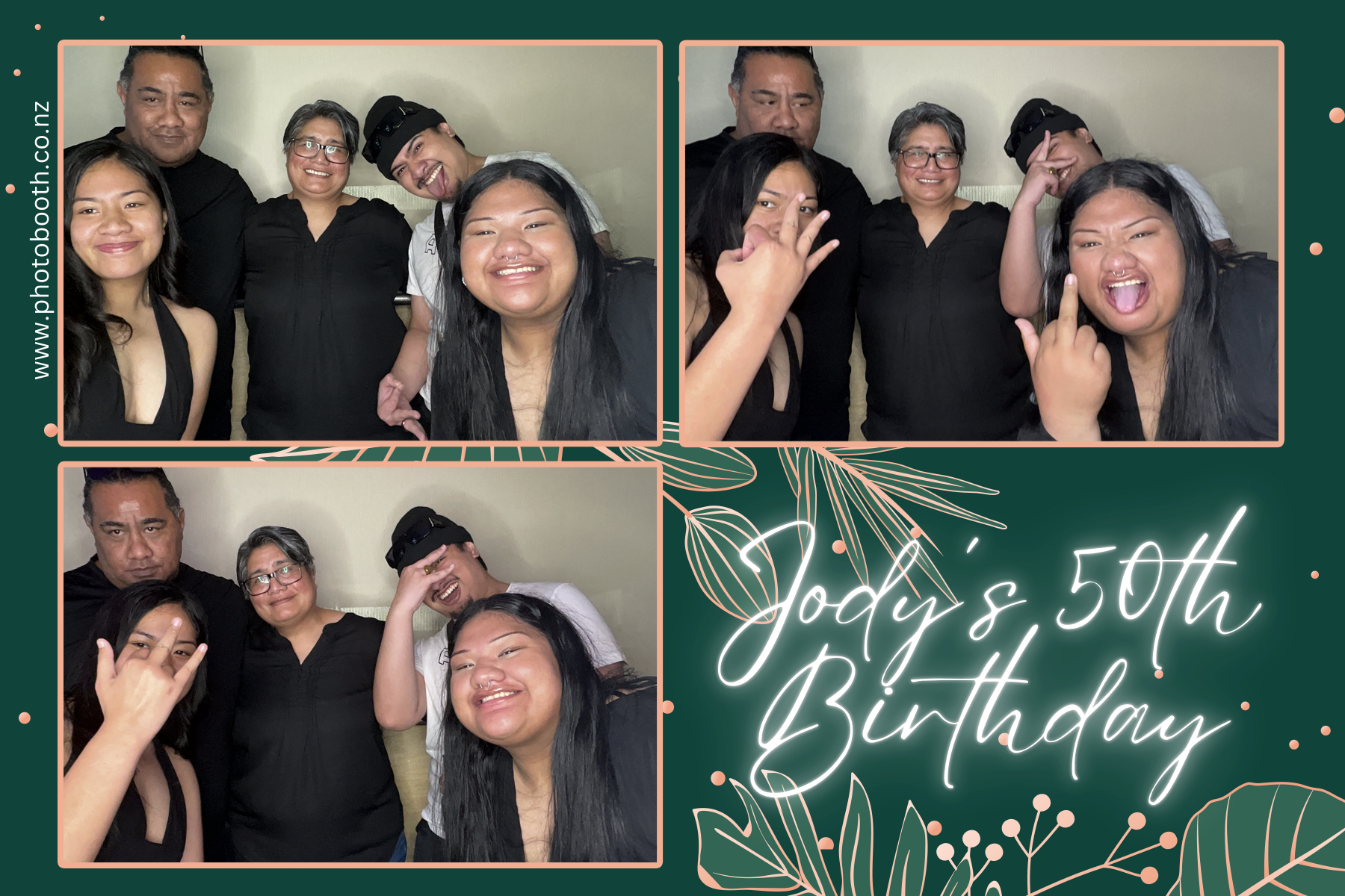 Jody's 50th | View more photos from the event at gallery.photobooth.co.nz/u/SelfieCentral/Jodys-50th