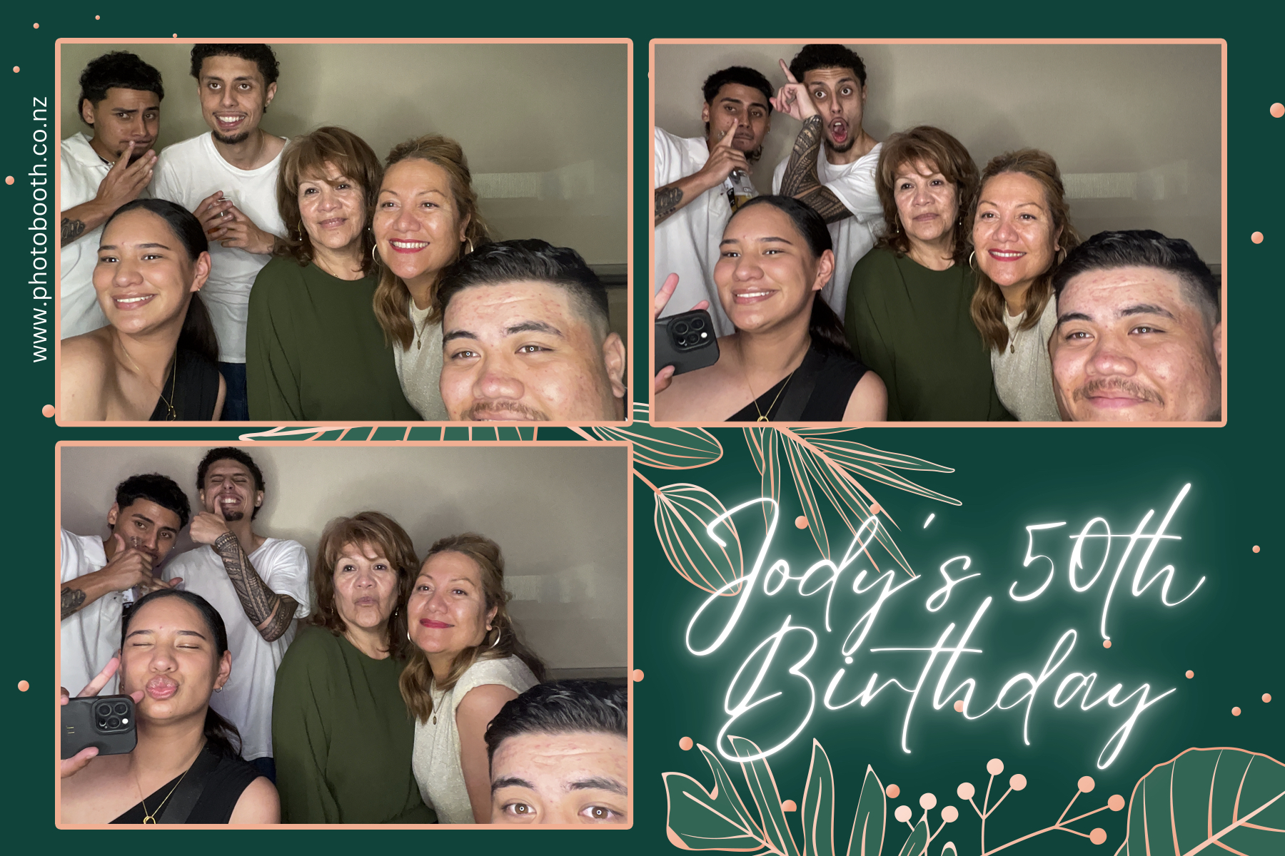 Jody's 50th | View more photos from the event at gallery.photobooth.co.nz/u/SelfieCentral/Jodys-50th
