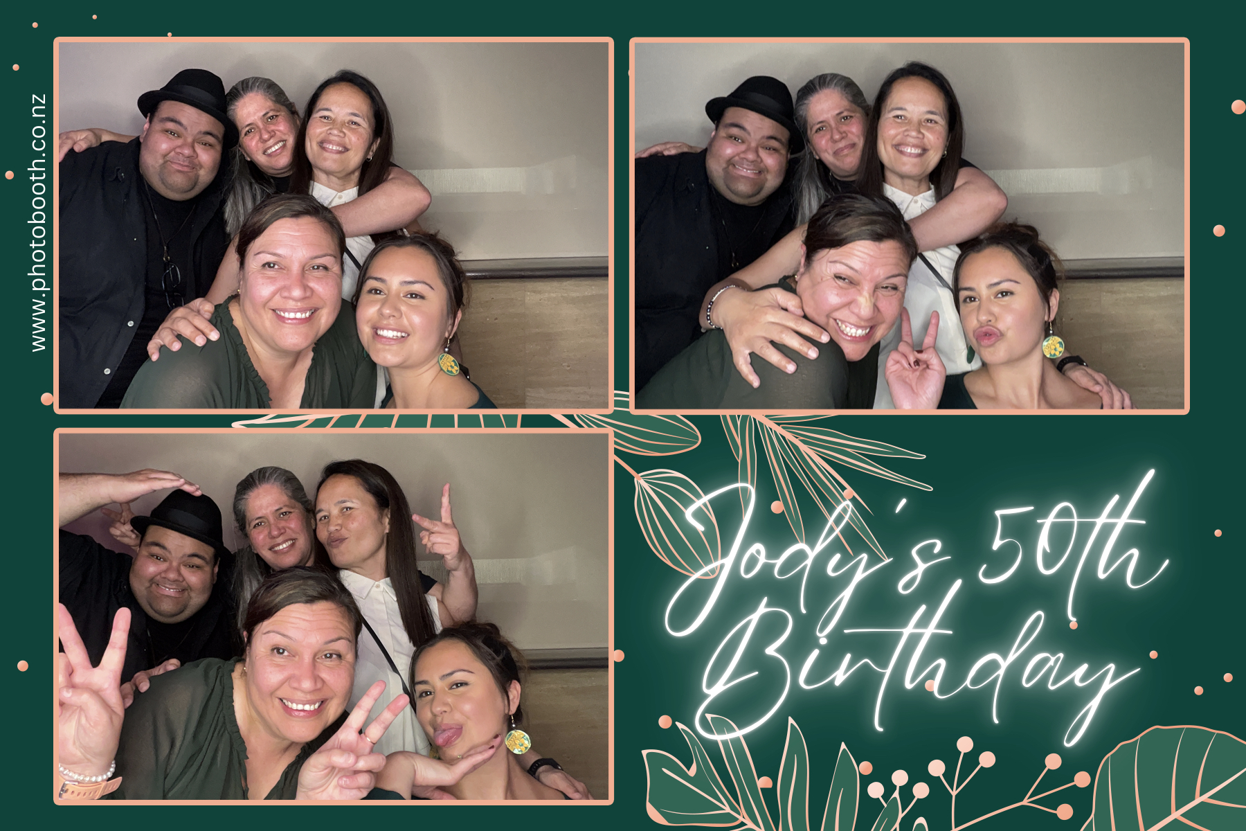 Jody's 50th | View more photos from the event at gallery.photobooth.co.nz/u/SelfieCentral/Jodys-50th