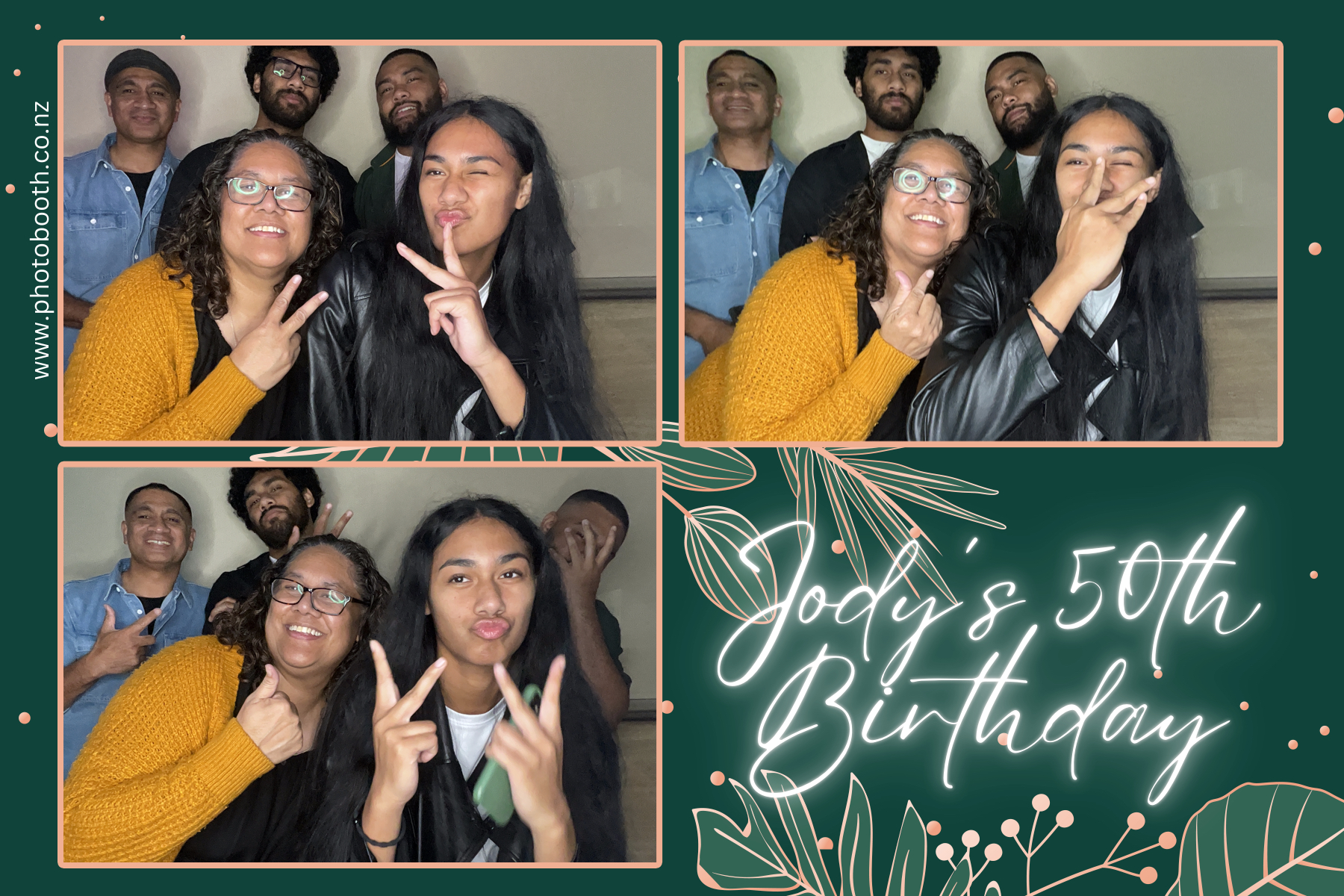 Jody's 50th | View more photos from the event at gallery.photobooth.co.nz/u/SelfieCentral/Jodys-50th