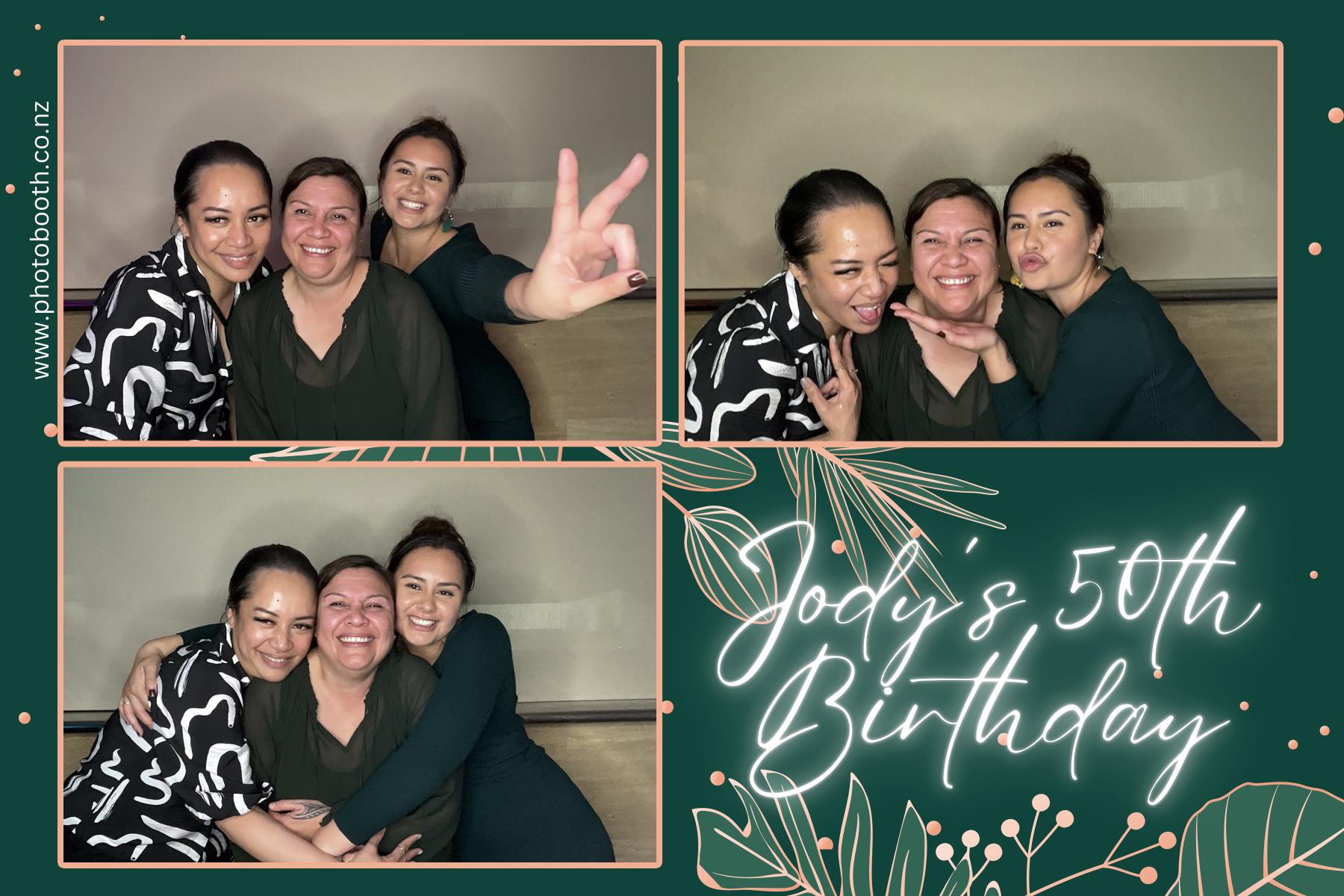 Jody's 50th | View more photos from the event at gallery.photobooth.co.nz/u/SelfieCentral/Jodys-50th