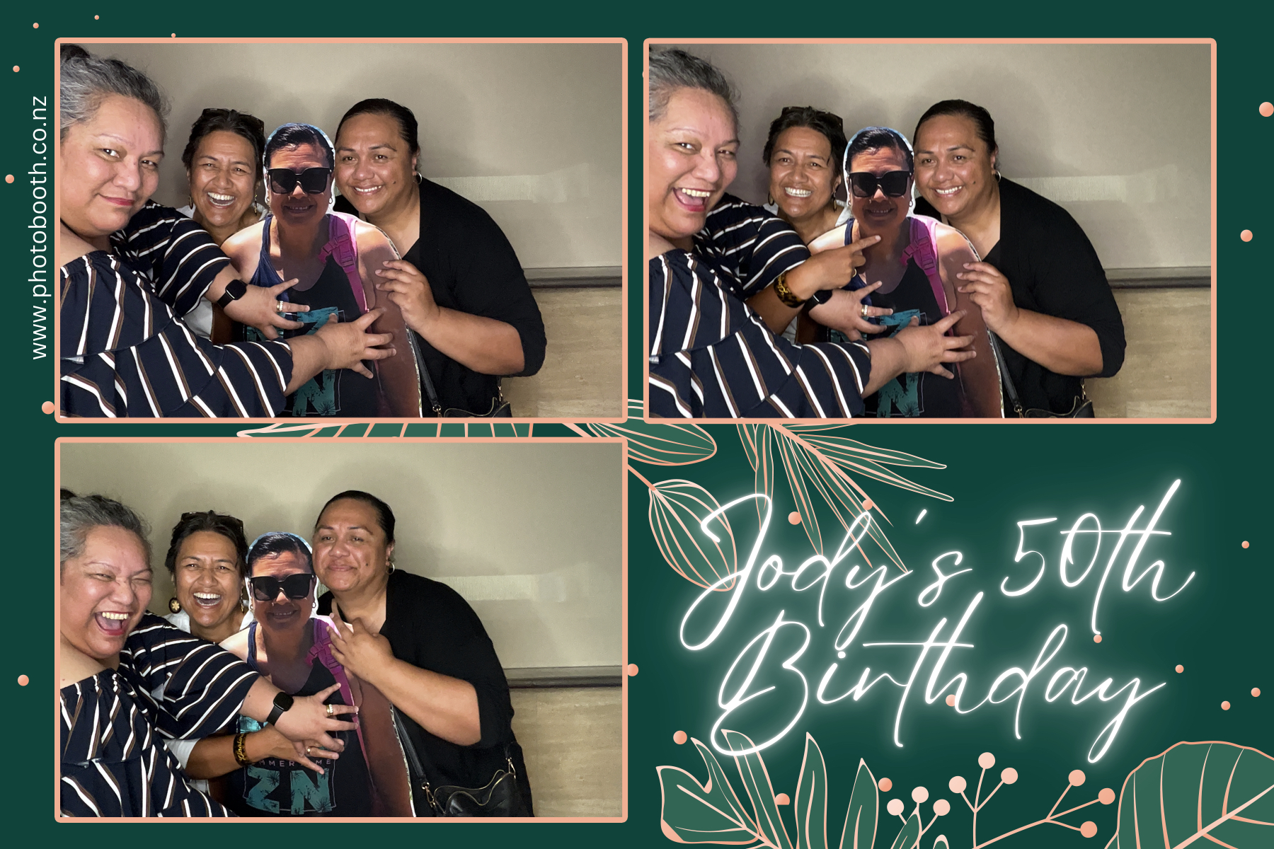 Jody's 50th | View more photos from the event at gallery.photobooth.co.nz/u/SelfieCentral/Jodys-50th