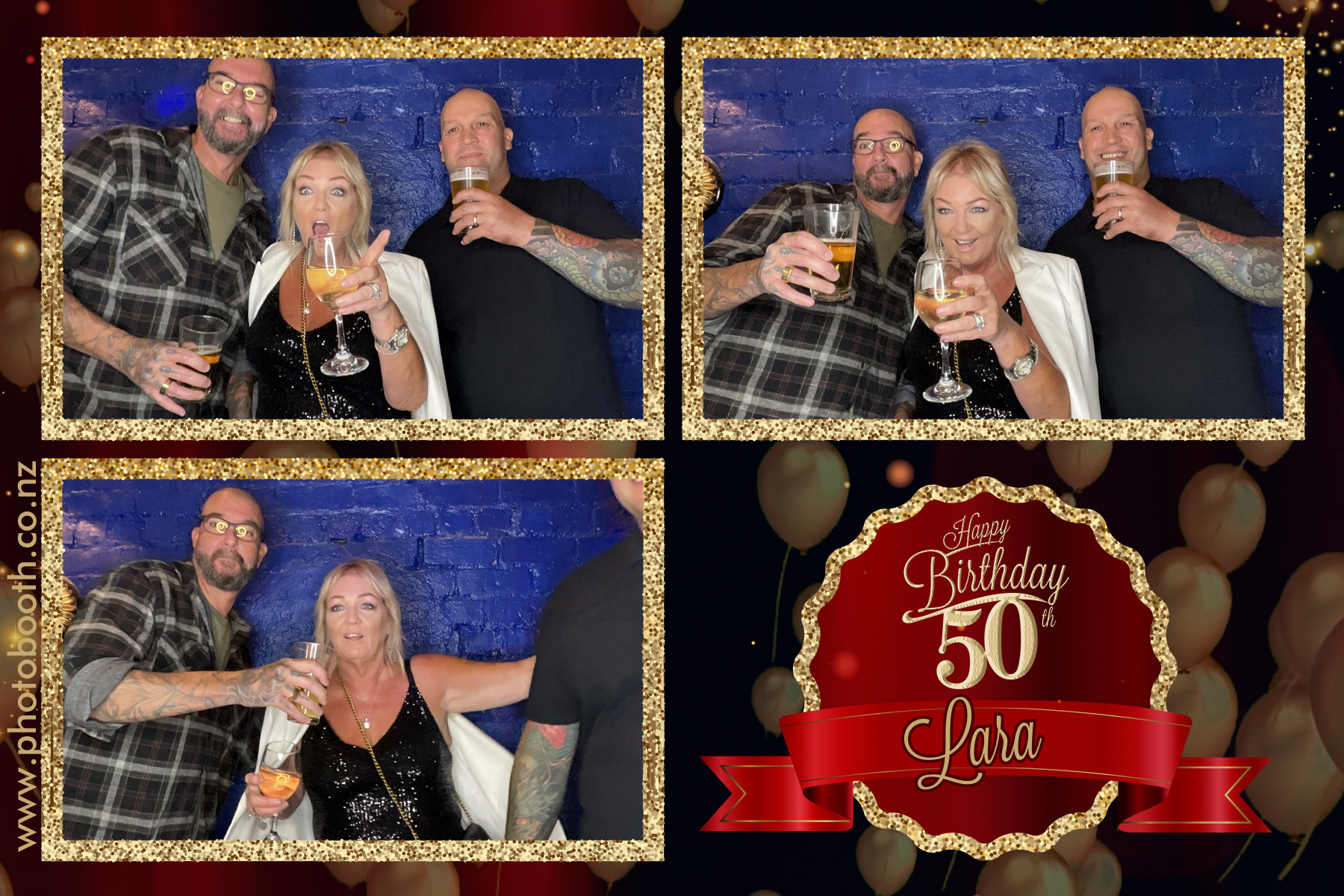 Lara's 50th | View more photos from the event at gallery.photobooth.co.nz/u/SelfieCentral/Laras-50th