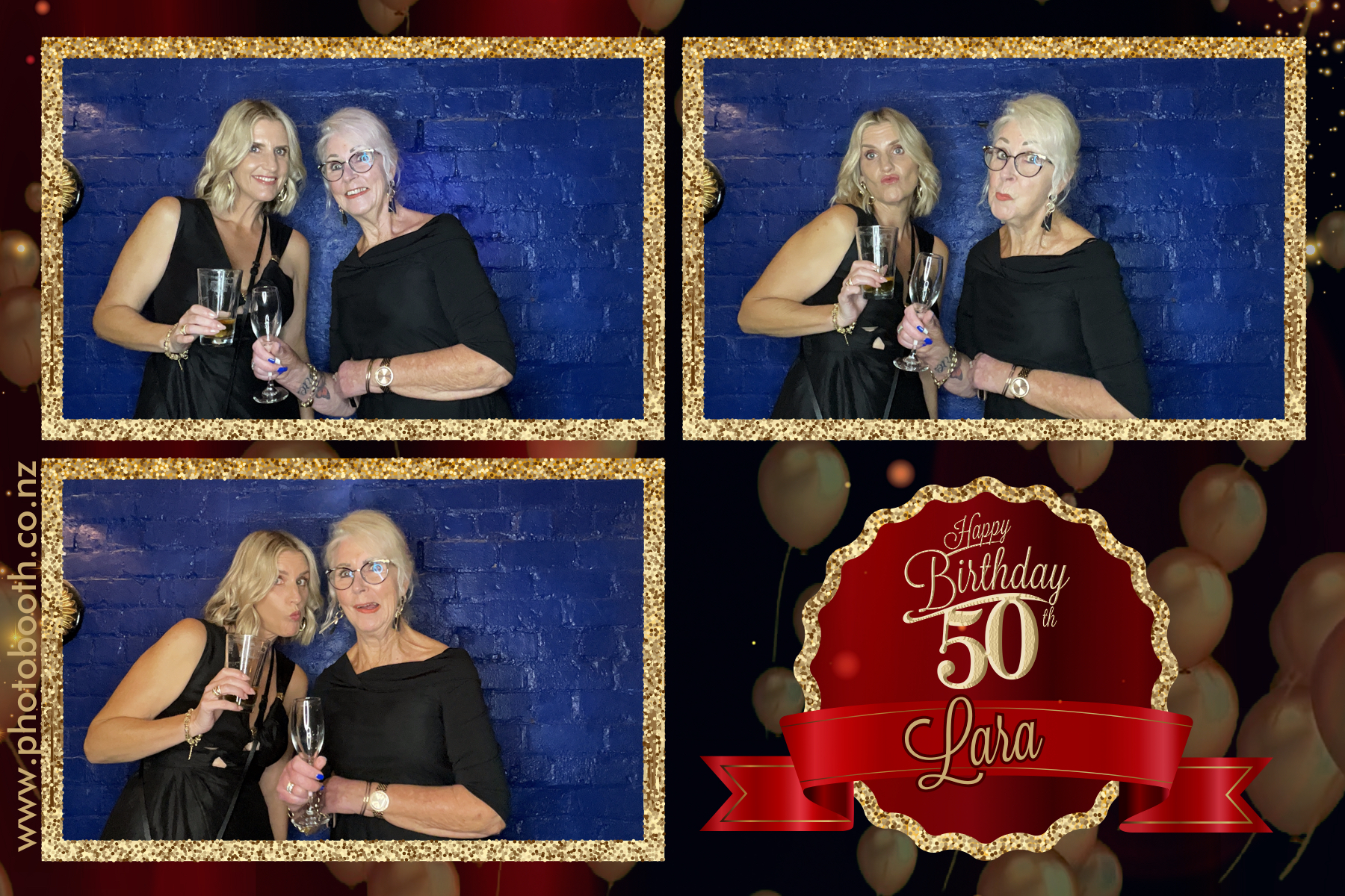 Lara's 50th | View more photos from the event at gallery.photobooth.co.nz/u/SelfieCentral/Laras-50th