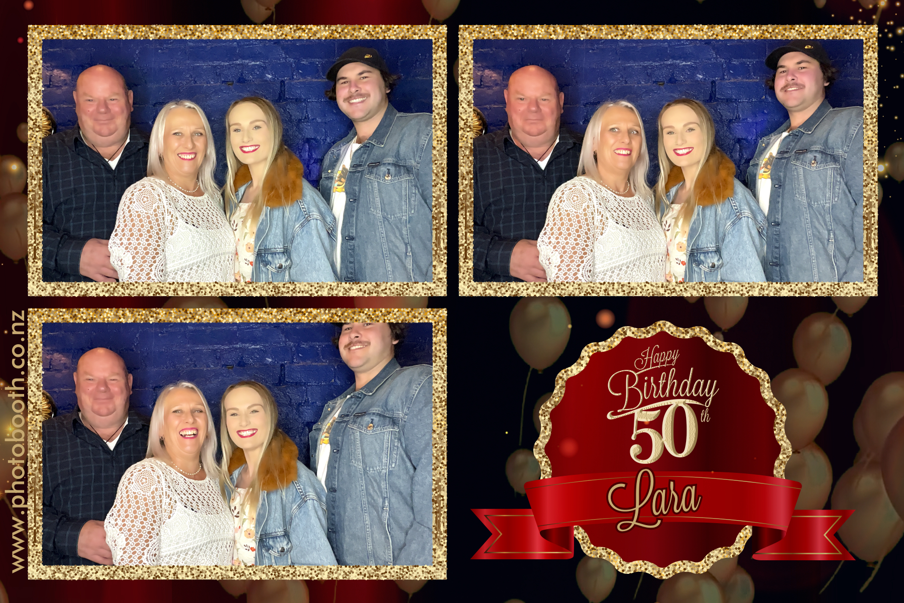 Lara's 50th | View more photos from the event at gallery.photobooth.co.nz/u/SelfieCentral/Laras-50th