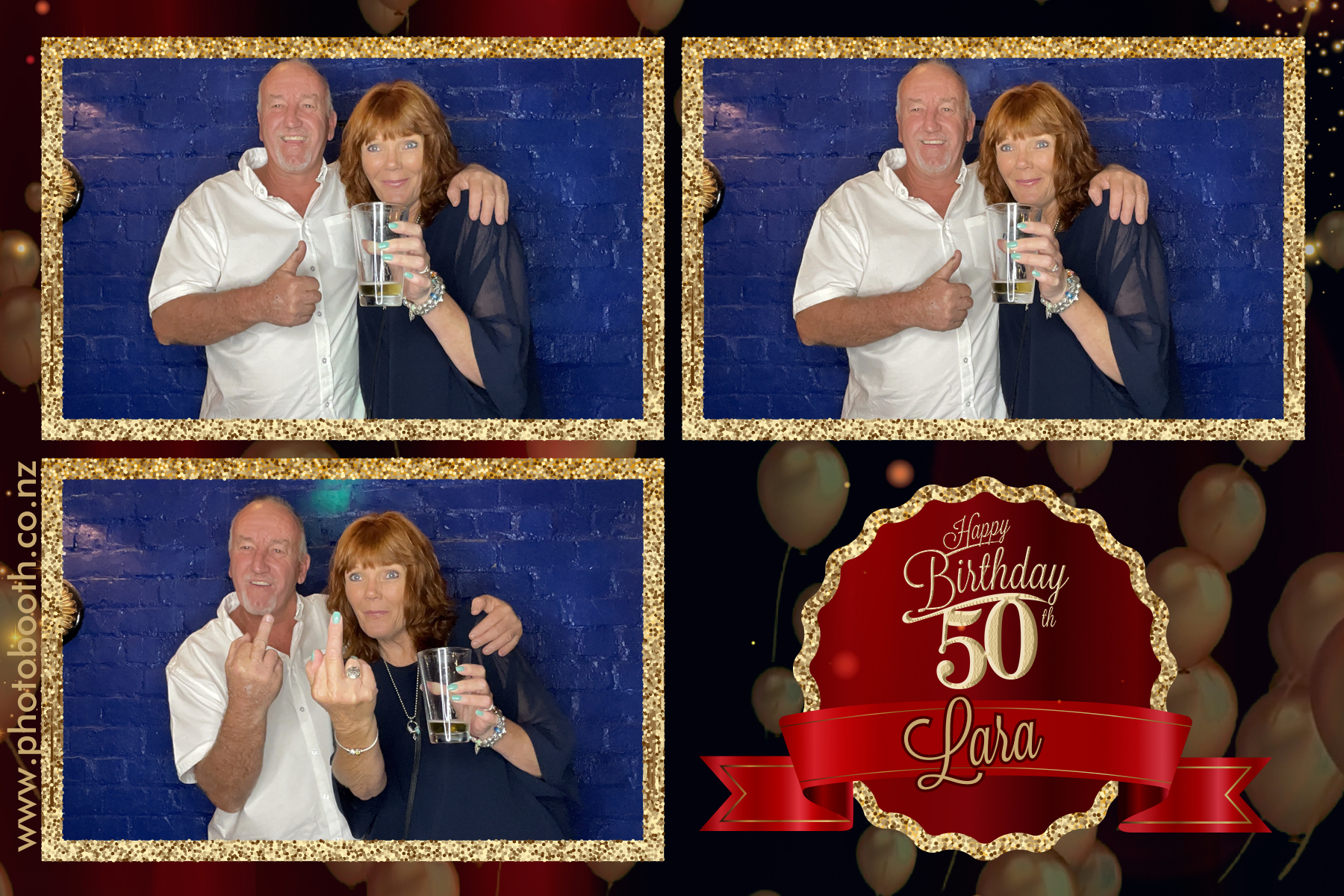 Lara's 50th | View more photos from the event at gallery.photobooth.co.nz/u/SelfieCentral/Laras-50th
