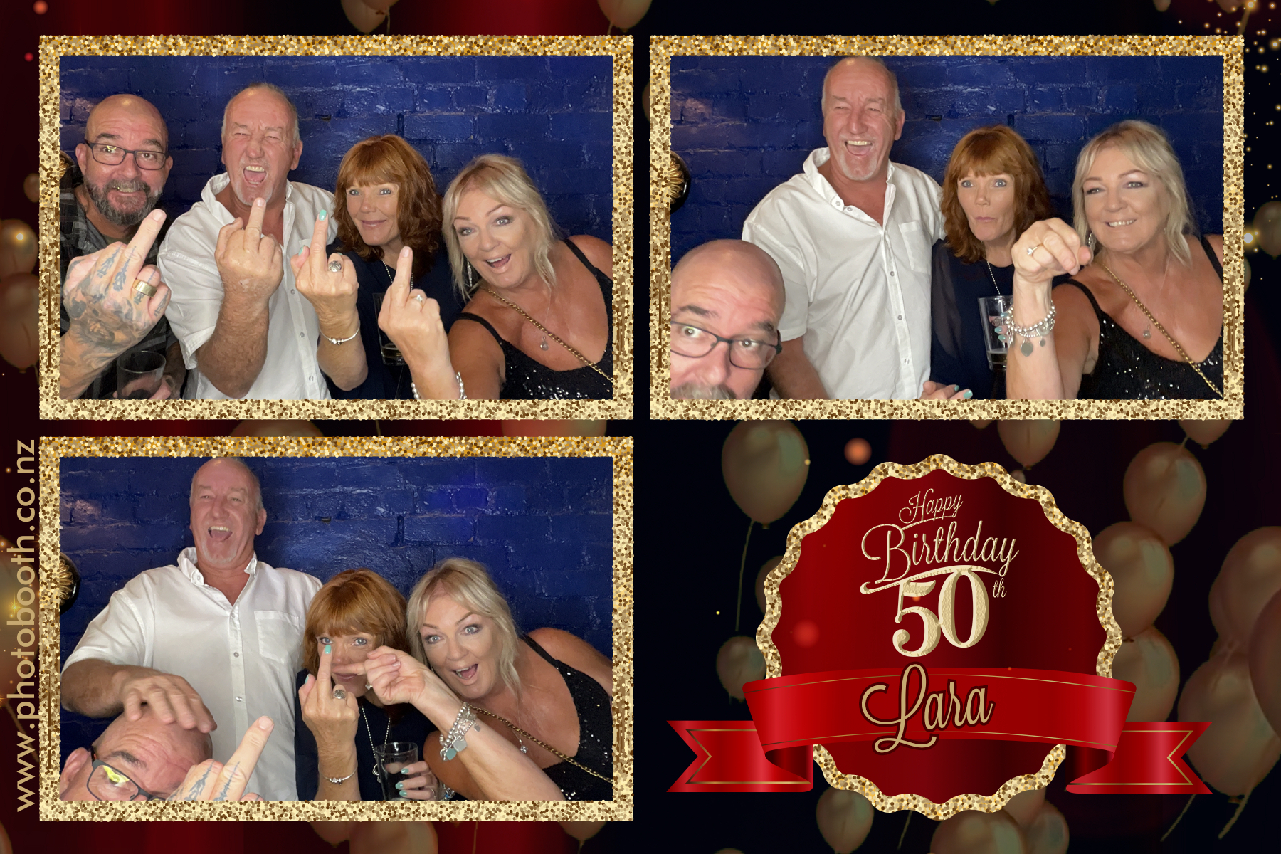 Lara's 50th | View more photos from the event at gallery.photobooth.co.nz/u/SelfieCentral/Laras-50th