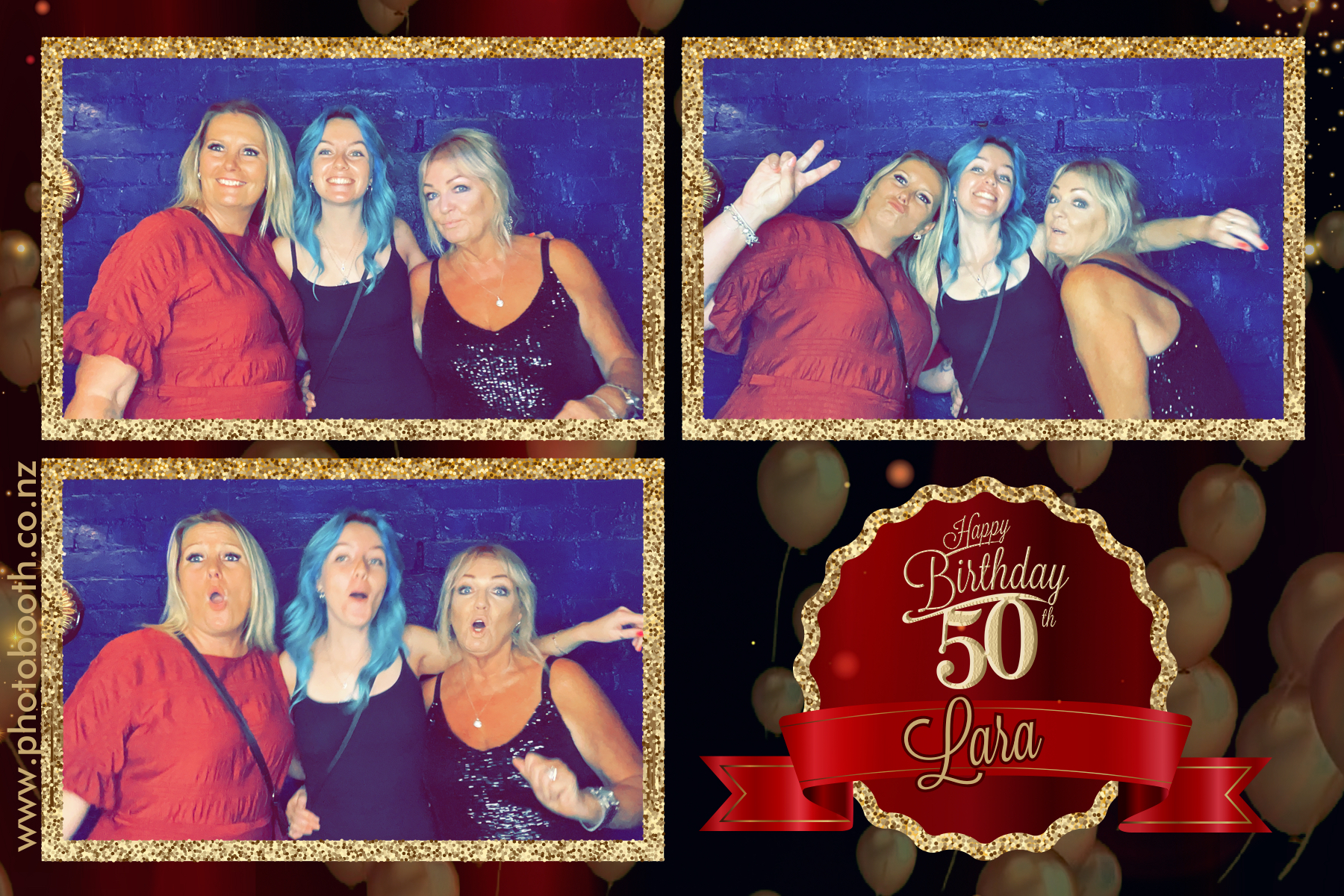 Lara's 50th | View more photos from the event at gallery.photobooth.co.nz/u/SelfieCentral/Laras-50th