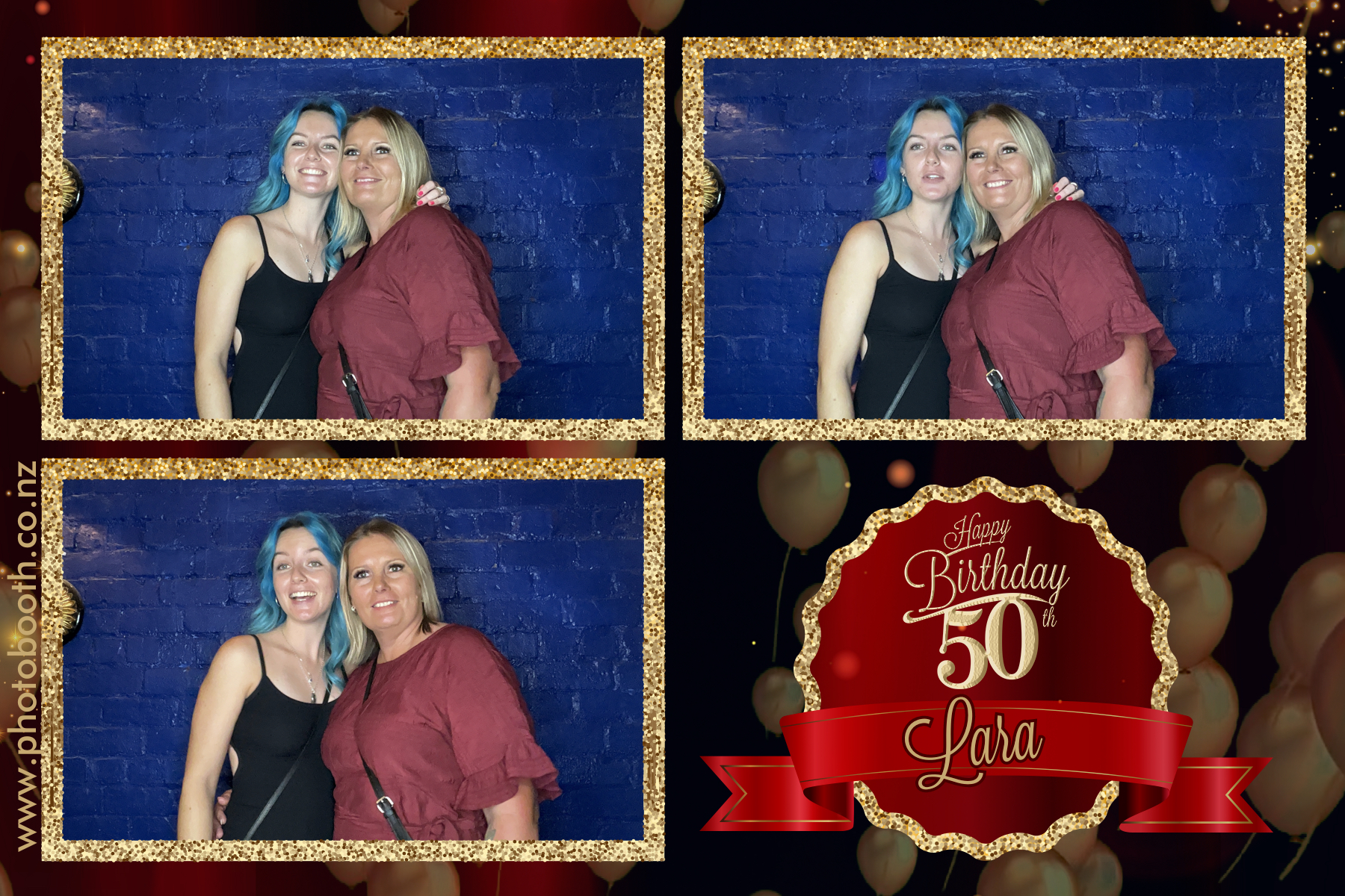 Lara's 50th | View more photos from the event at gallery.photobooth.co.nz/u/SelfieCentral/Laras-50th