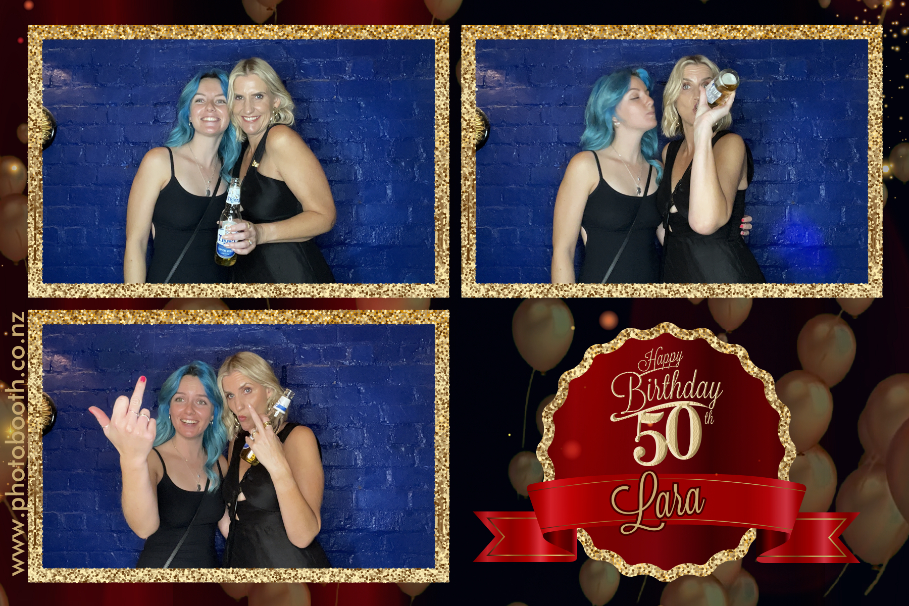 Lara's 50th | View more photos from the event at gallery.photobooth.co.nz/u/SelfieCentral/Laras-50th