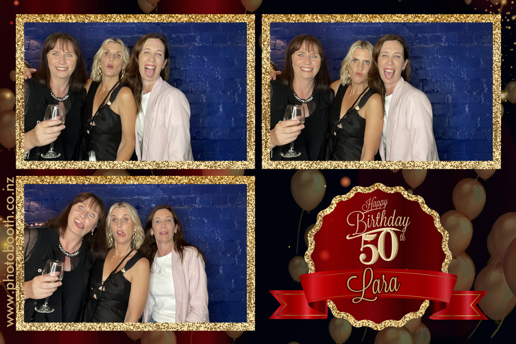 Lara's 50th | View more photos from the event at gallery.photobooth.co.nz/u/SelfieCentral/Laras-50th