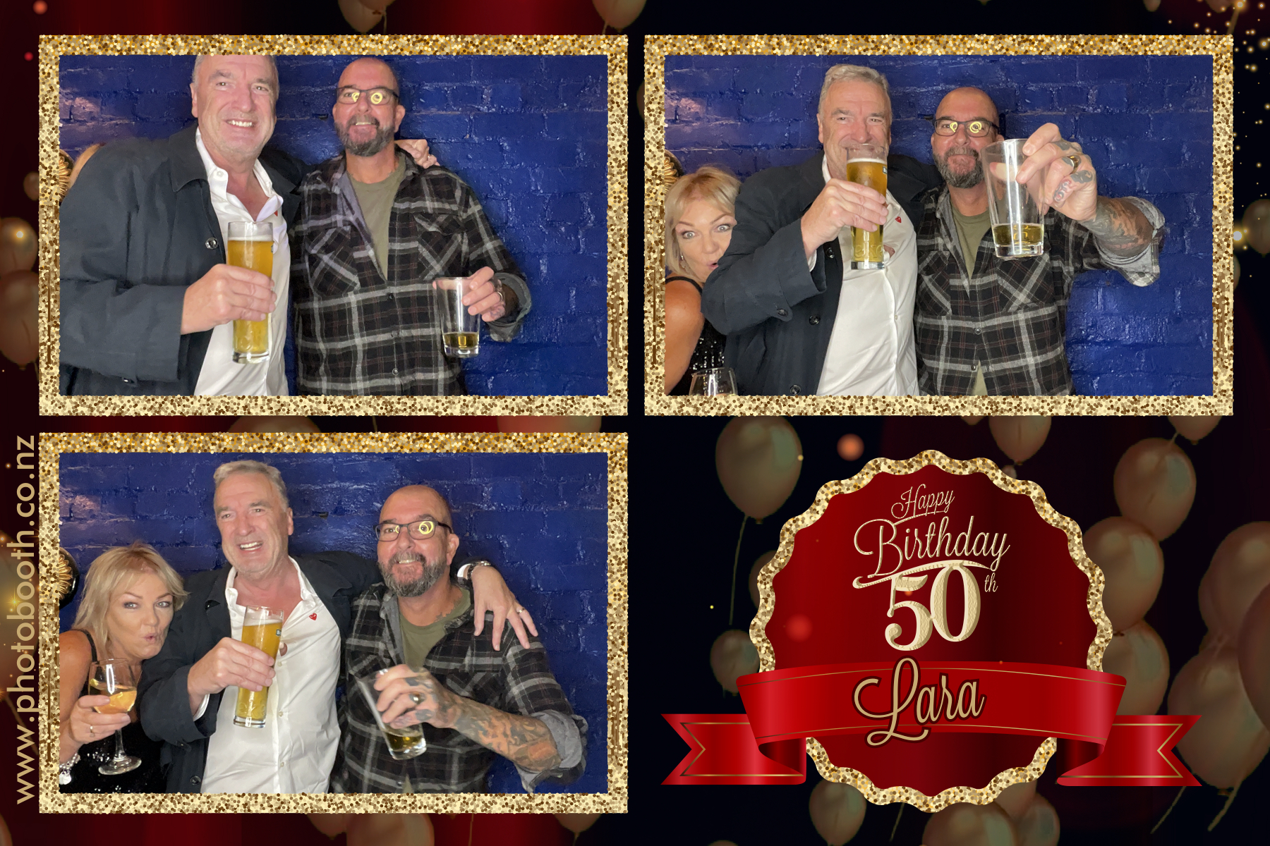 Lara's 50th | View more photos from the event at gallery.photobooth.co.nz/u/SelfieCentral/Laras-50th