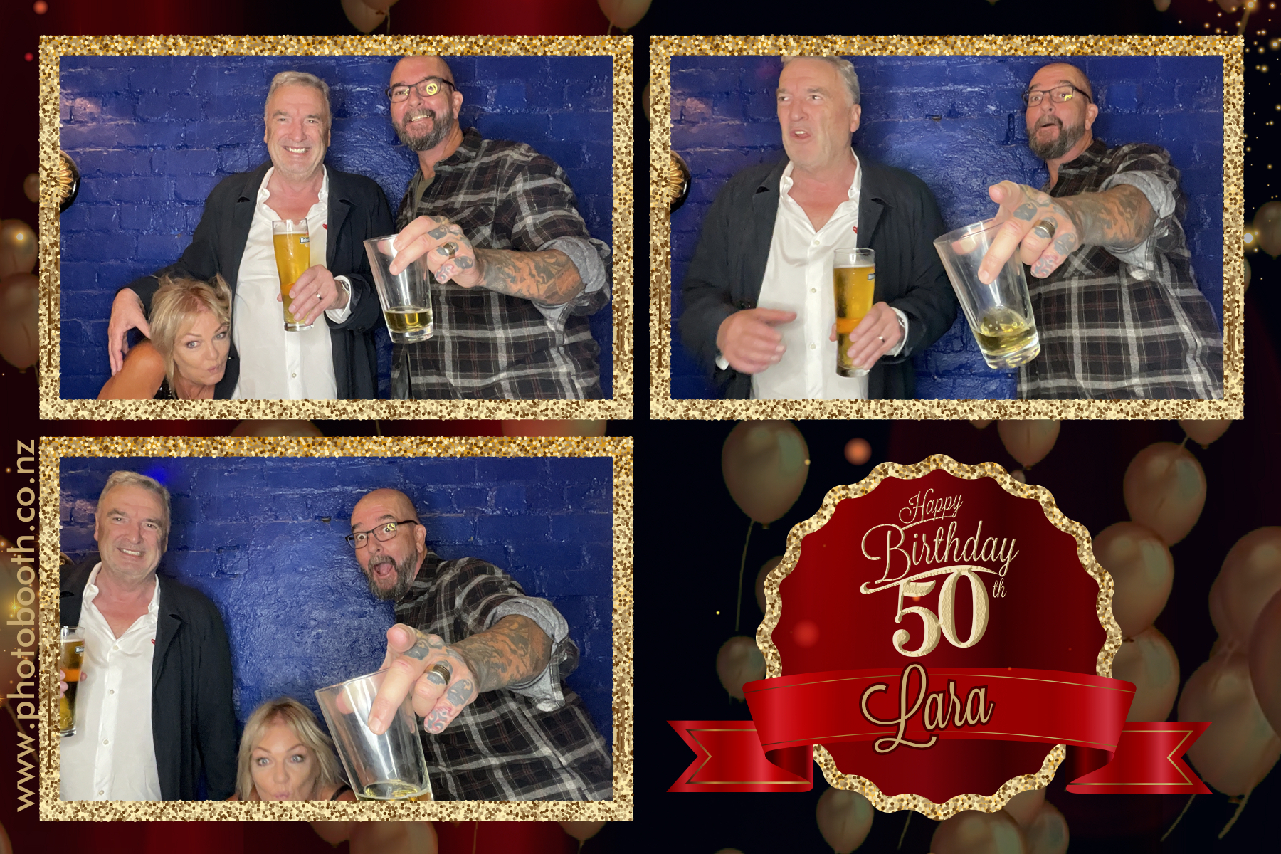 Lara's 50th | View more photos from the event at gallery.photobooth.co.nz/u/SelfieCentral/Laras-50th