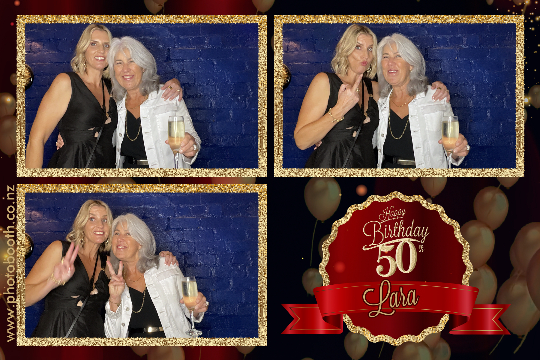 Lara's 50th | View more photos from the event at gallery.photobooth.co.nz/u/SelfieCentral/Laras-50th