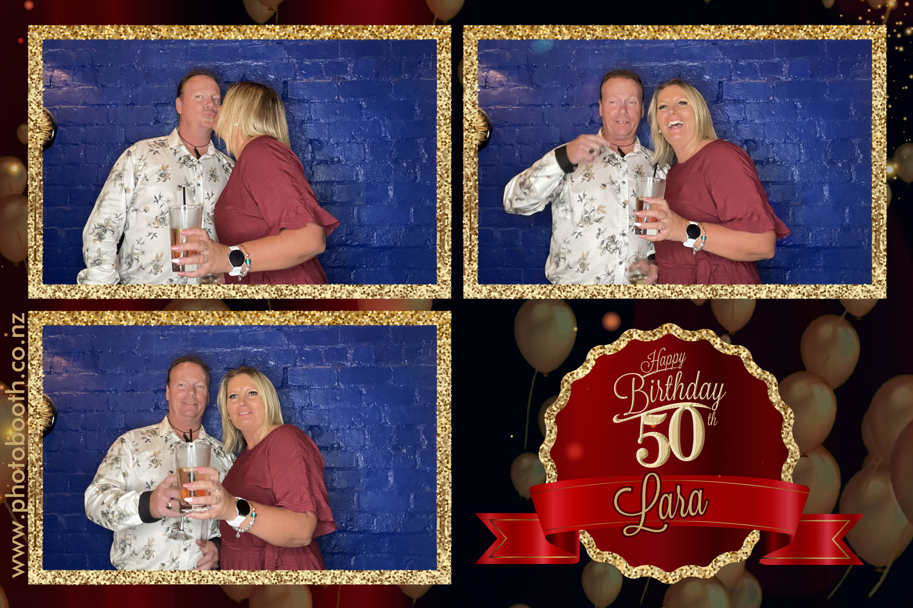 Lara's 50th | View more photos from the event at gallery.photobooth.co.nz/u/SelfieCentral/Laras-50th