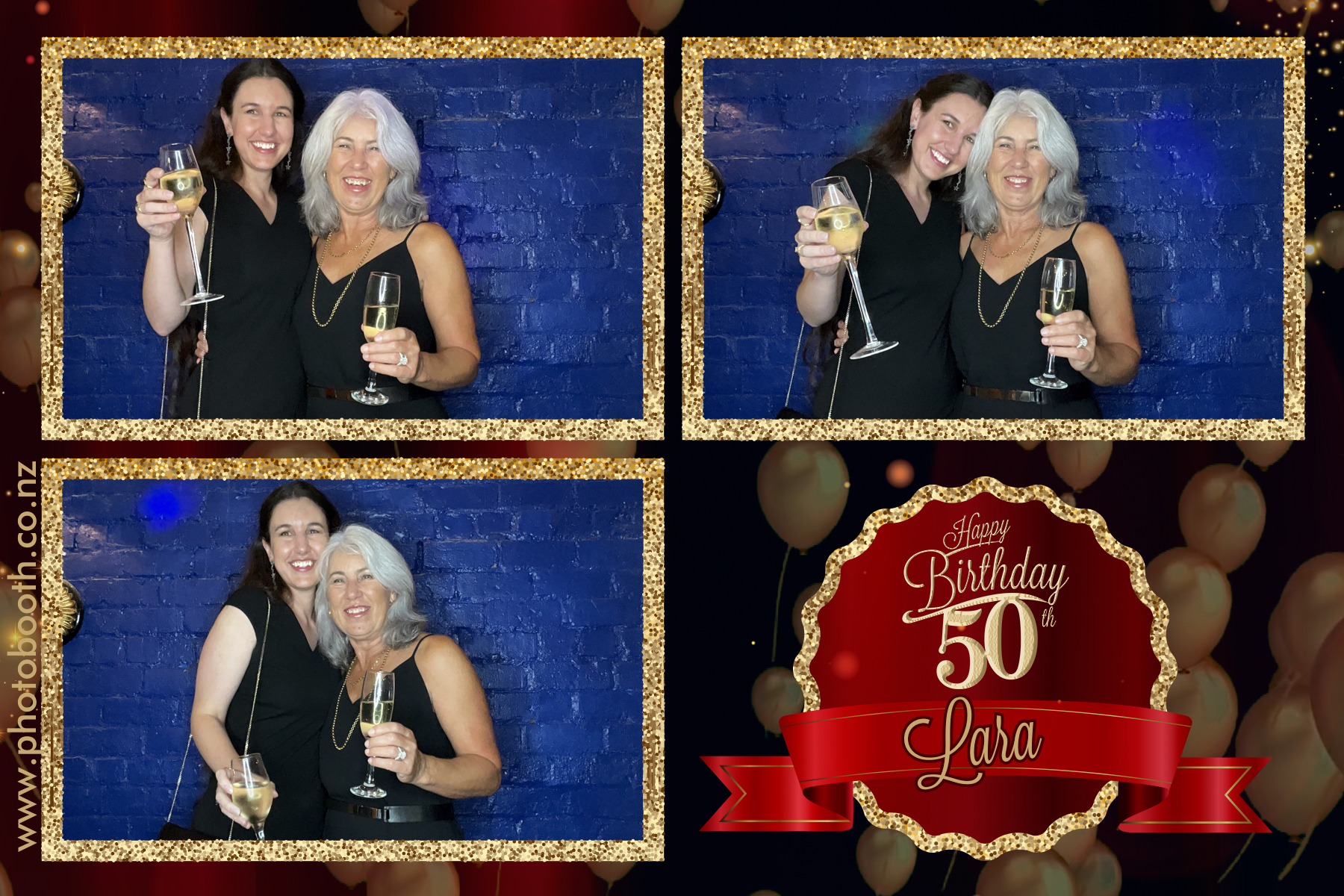 Lara's 50th | View more photos from the event at gallery.photobooth.co.nz/u/SelfieCentral/Laras-50th