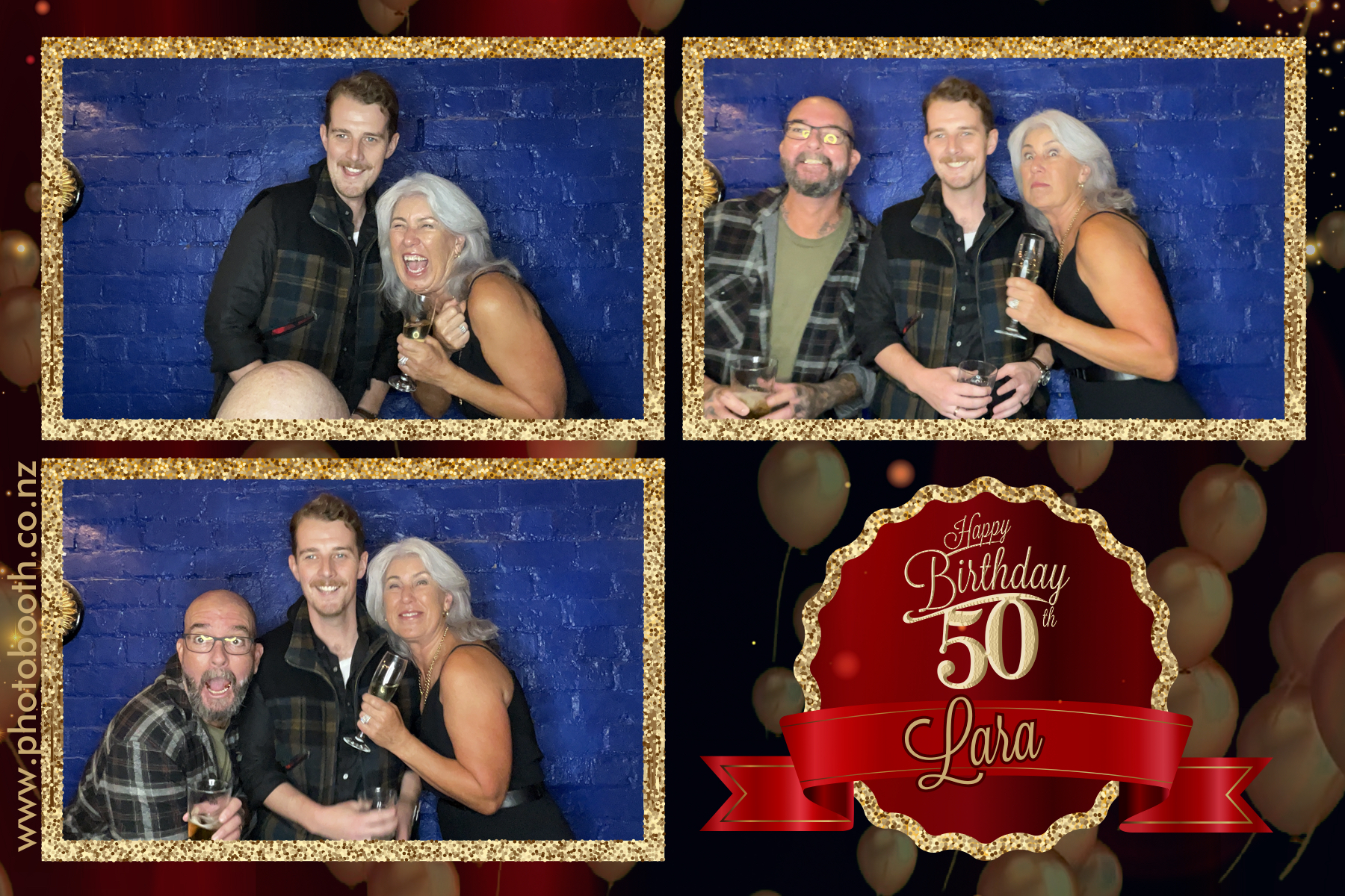Lara's 50th | View more photos from the event at gallery.photobooth.co.nz/u/SelfieCentral/Laras-50th