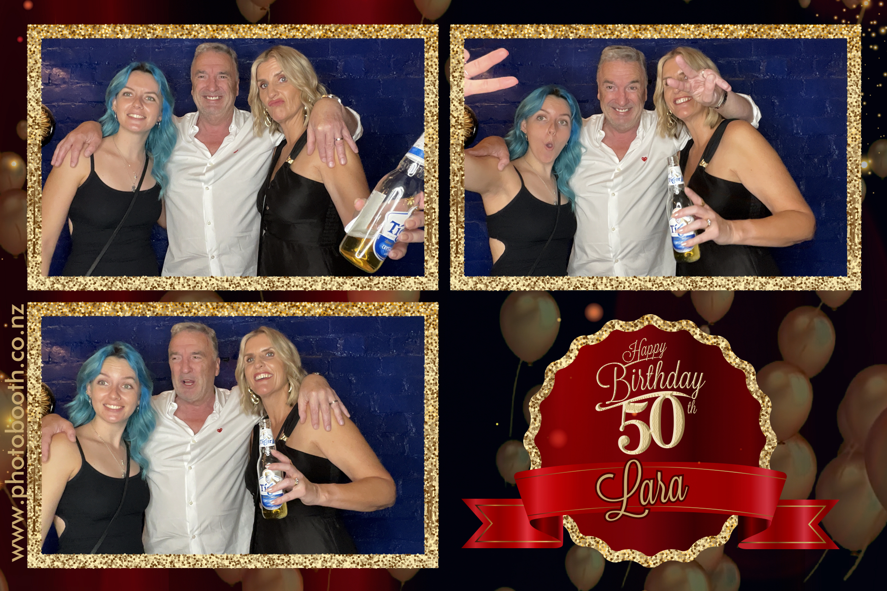 Lara's 50th | View more photos from the event at gallery.photobooth.co.nz/u/SelfieCentral/Laras-50th