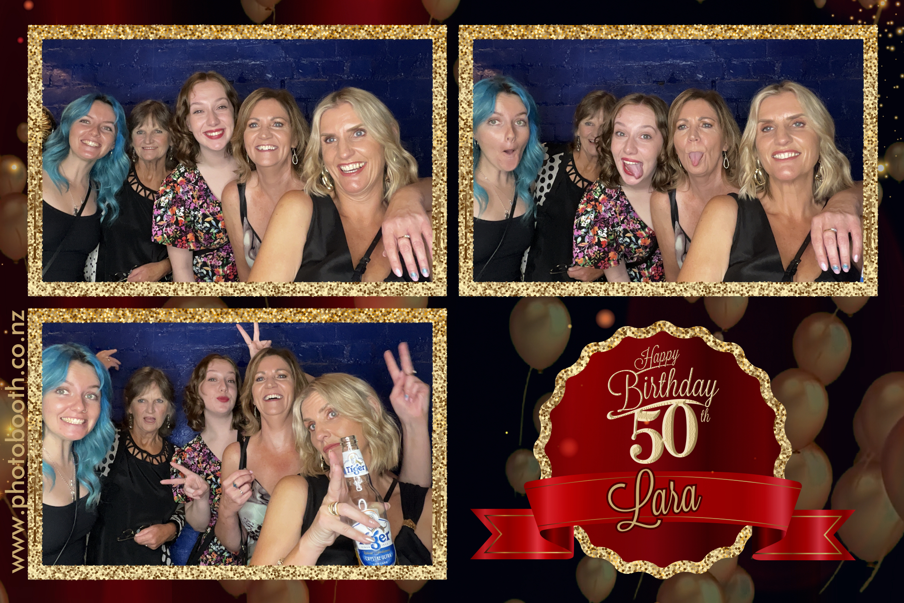Lara's 50th | View more photos from the event at gallery.photobooth.co.nz/u/SelfieCentral/Laras-50th