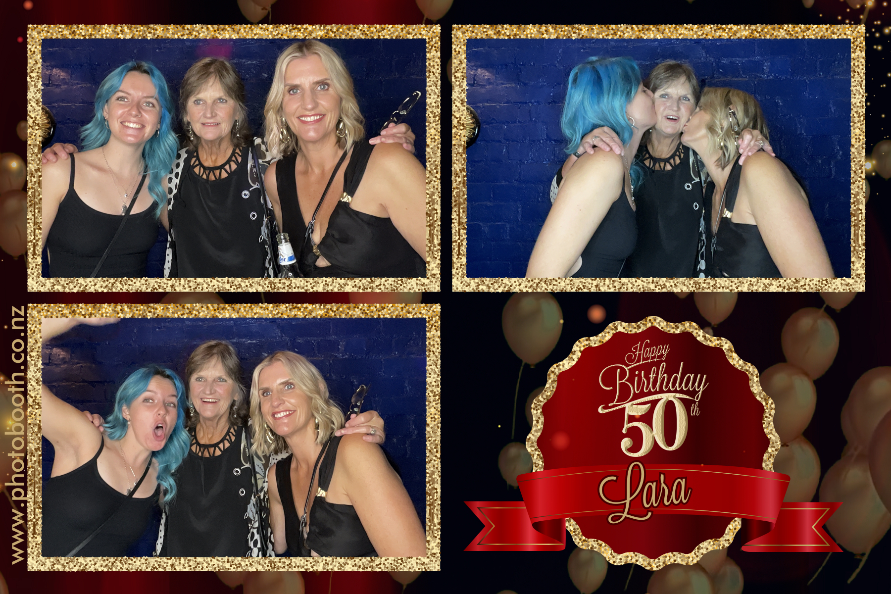 Lara's 50th | View more photos from the event at gallery.photobooth.co.nz/u/SelfieCentral/Laras-50th