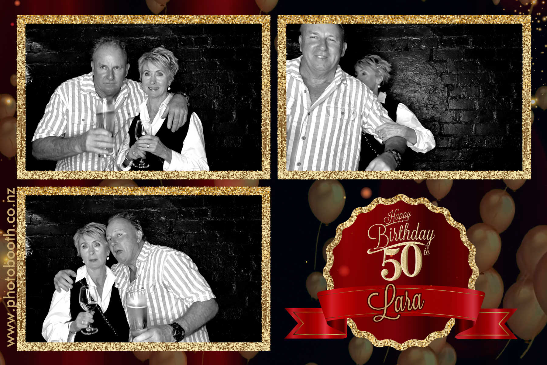 Lara's 50th | View more photos from the event at gallery.photobooth.co.nz/u/SelfieCentral/Laras-50th