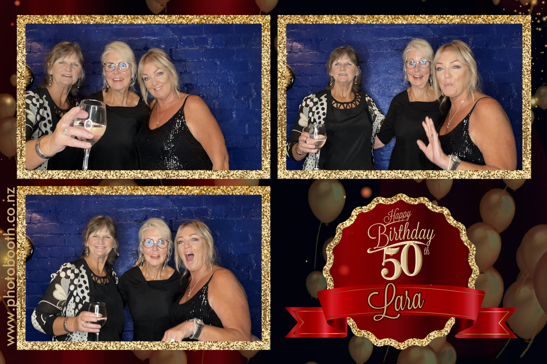 Lara's 50th | View more photos from the event at gallery.photobooth.co.nz/u/SelfieCentral/Laras-50th