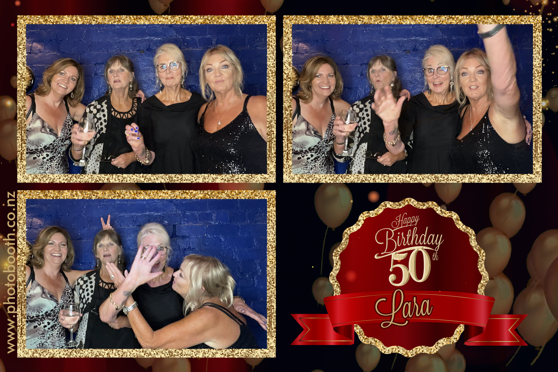 Lara's 50th | View more photos from the event at gallery.photobooth.co.nz/u/SelfieCentral/Laras-50th