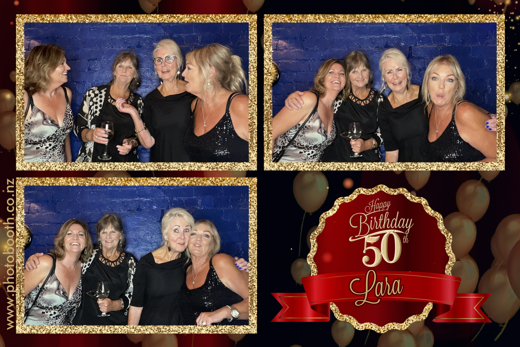 Lara's 50th | View more photos from the event at gallery.photobooth.co.nz/u/SelfieCentral/Laras-50th