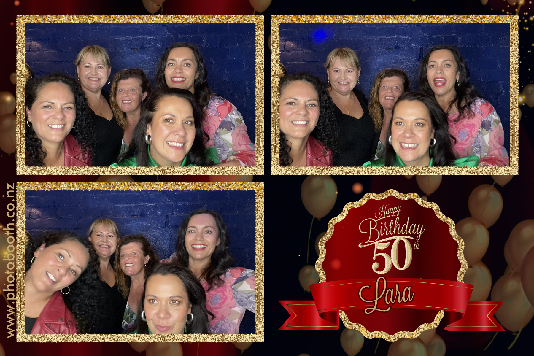 Lara's 50th | View more photos from the event at gallery.photobooth.co.nz/u/SelfieCentral/Laras-50th