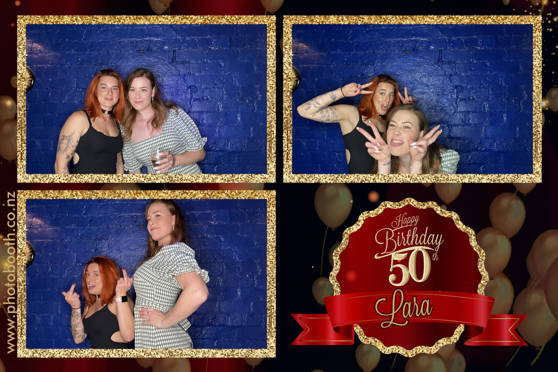Lara's 50th | View more photos from the event at gallery.photobooth.co.nz/u/SelfieCentral/Laras-50th