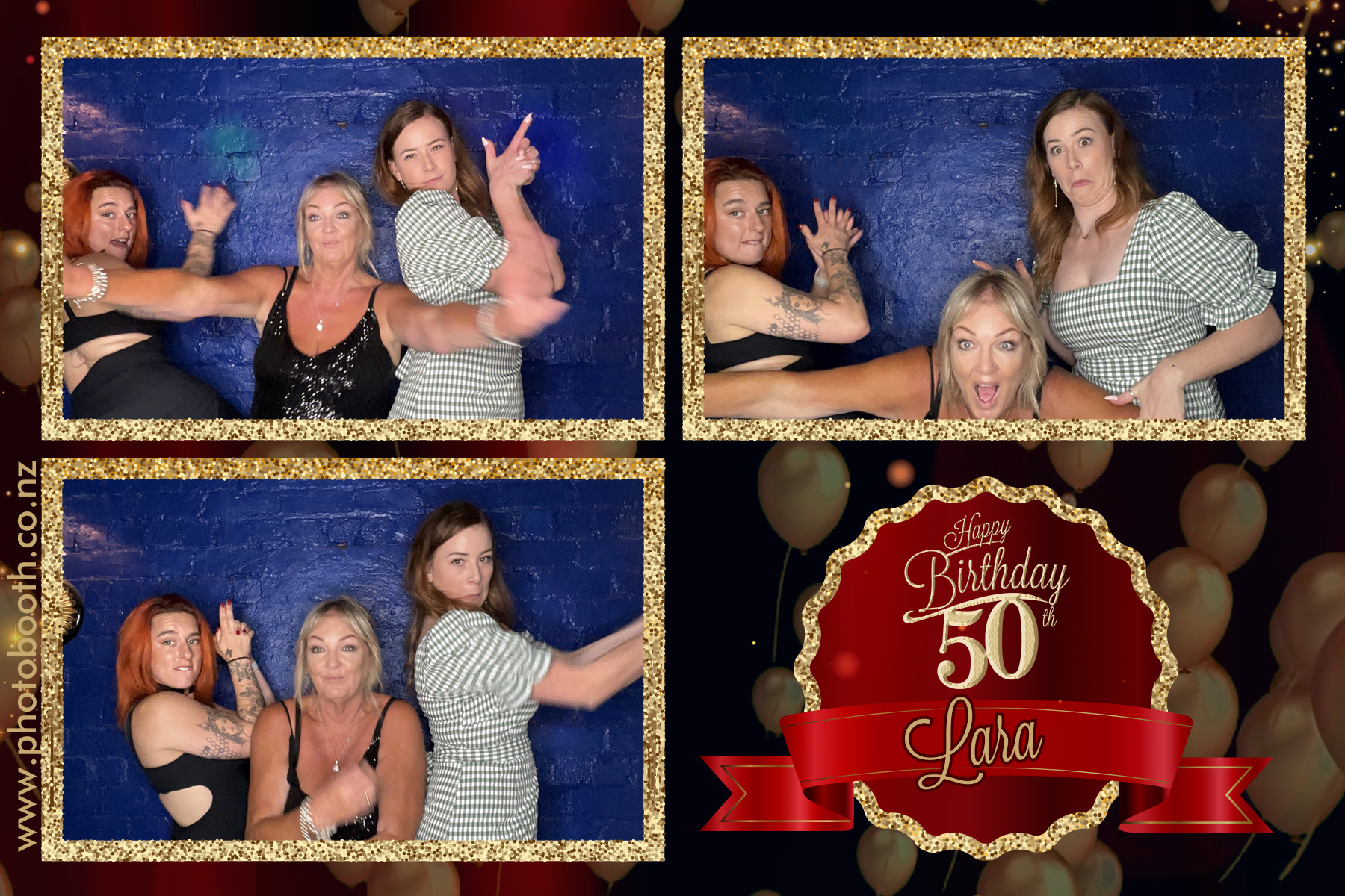Lara's 50th | View more photos from the event at gallery.photobooth.co.nz/u/SelfieCentral/Laras-50th