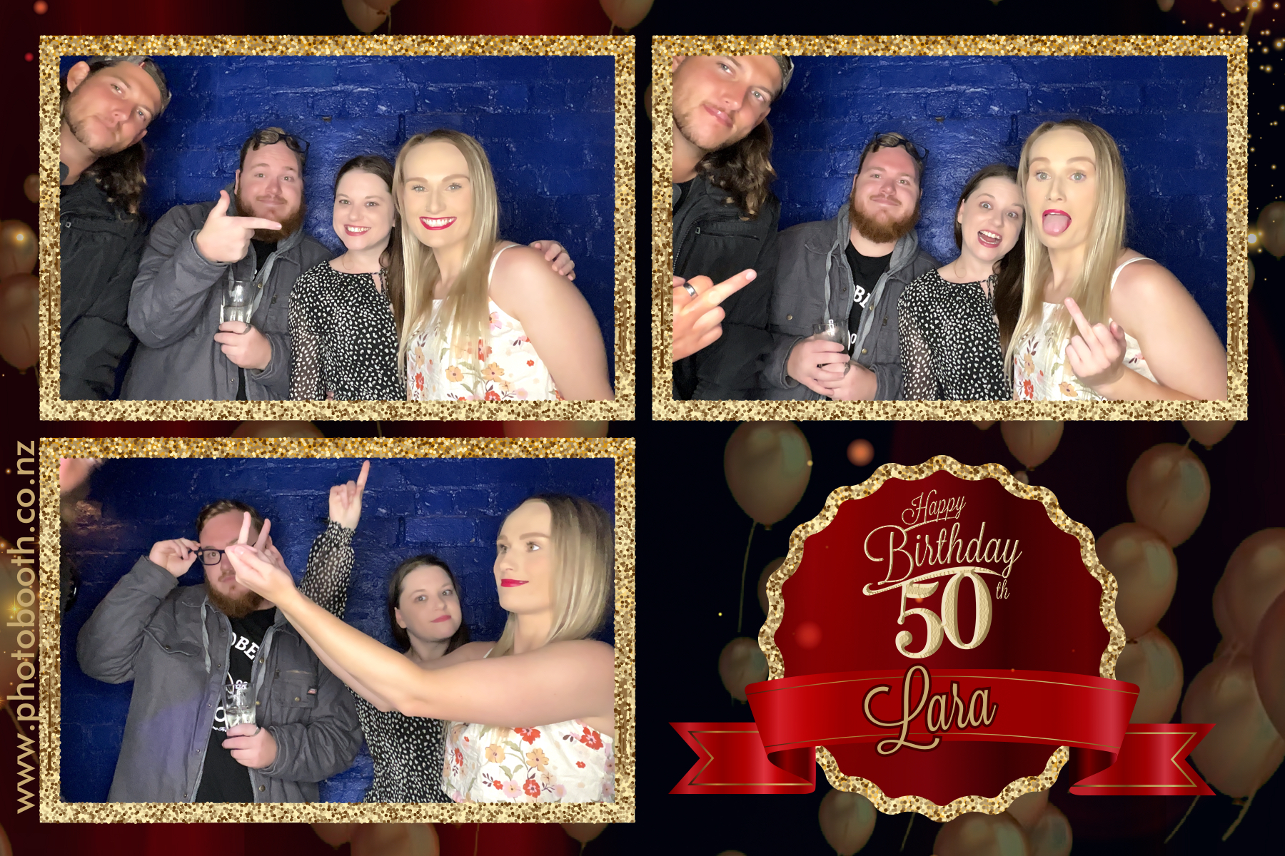 Lara's 50th | View more photos from the event at gallery.photobooth.co.nz/u/SelfieCentral/Laras-50th