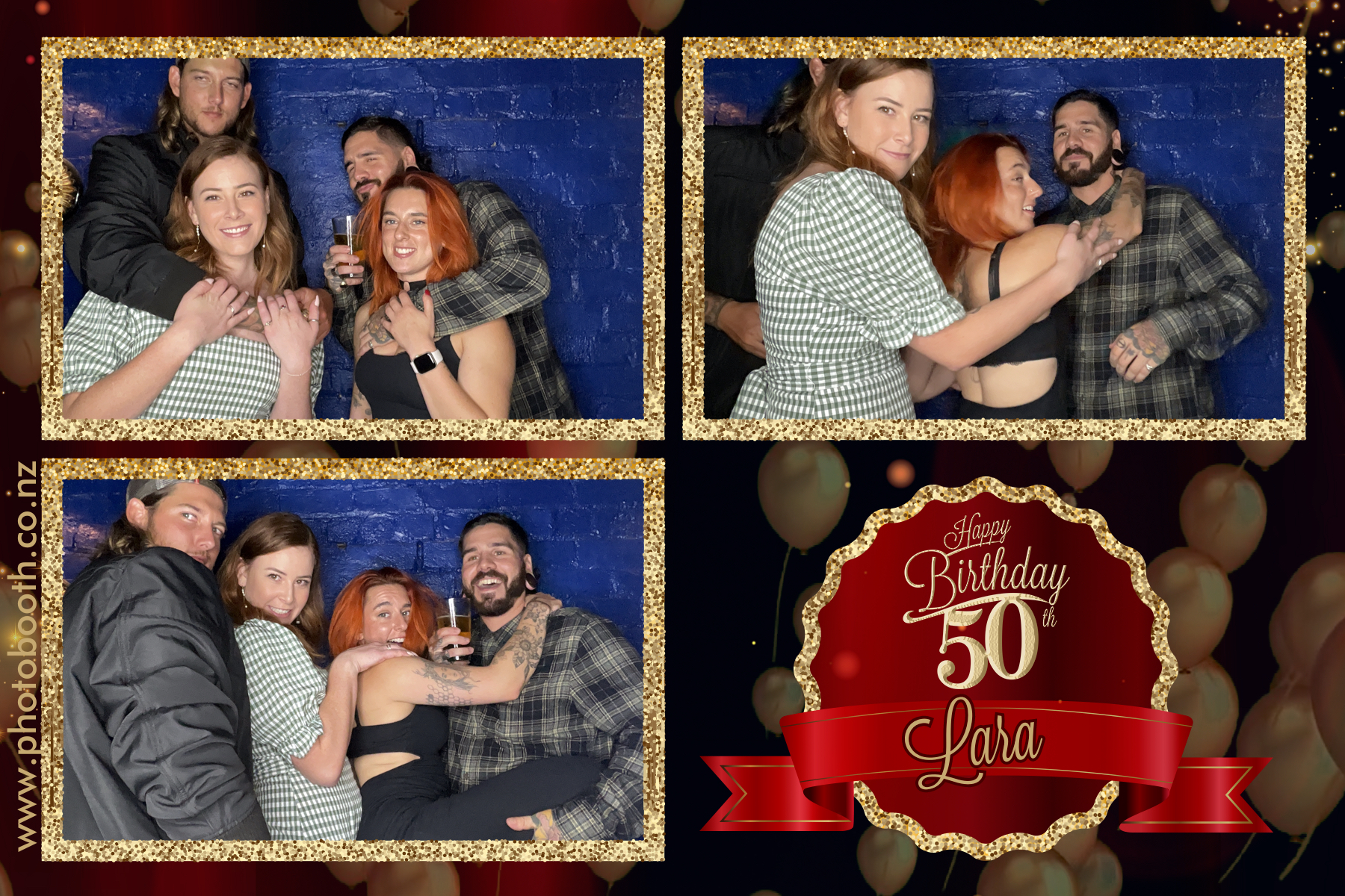 Lara's 50th | View more photos from the event at gallery.photobooth.co.nz/u/SelfieCentral/Laras-50th