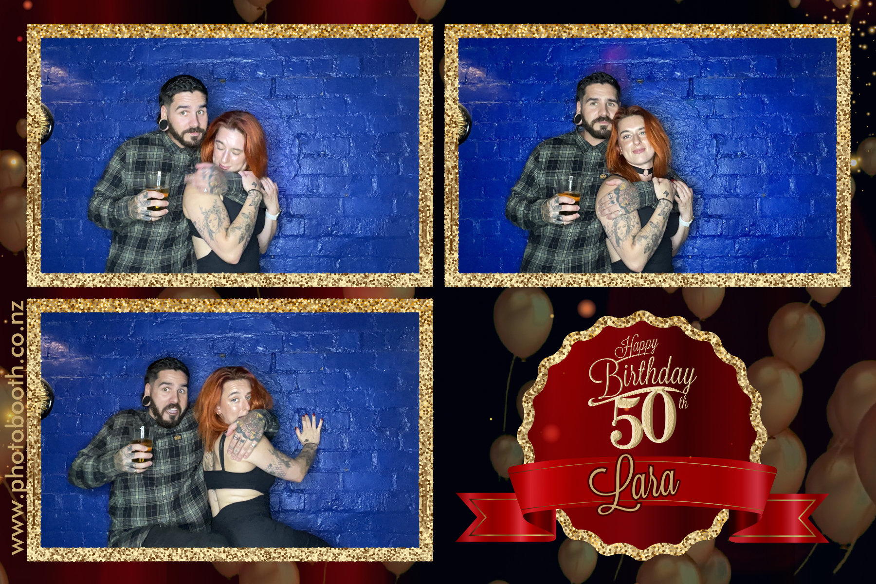 Lara's 50th | View more photos from the event at gallery.photobooth.co.nz/u/SelfieCentral/Laras-50th
