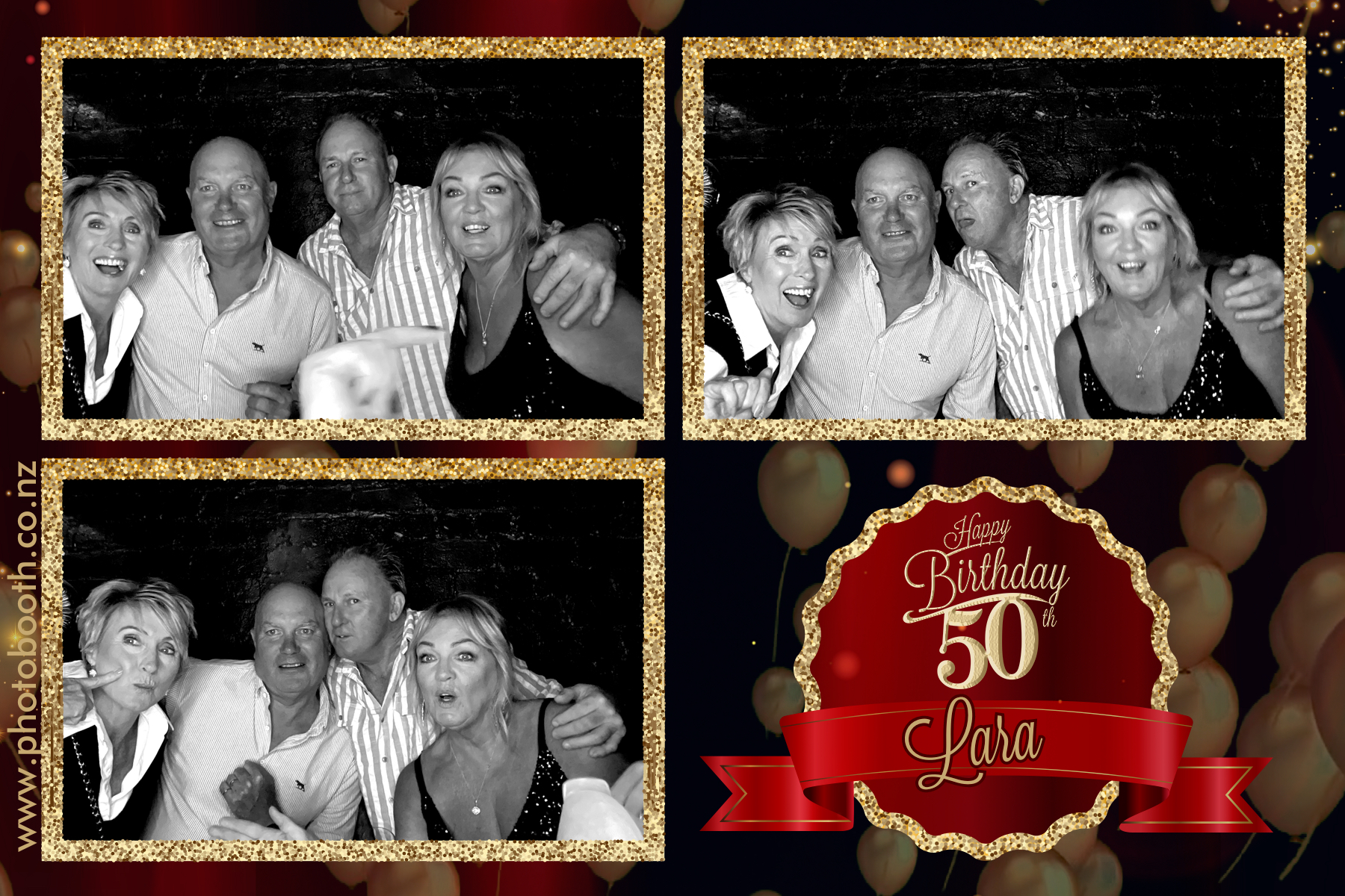 Lara's 50th | View more photos from the event at gallery.photobooth.co.nz/u/SelfieCentral/Laras-50th