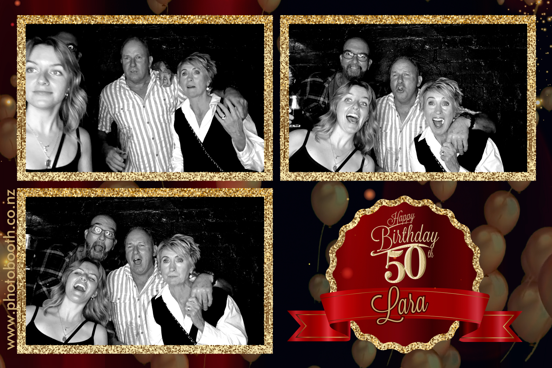 Lara's 50th | View more photos from the event at gallery.photobooth.co.nz/u/SelfieCentral/Laras-50th