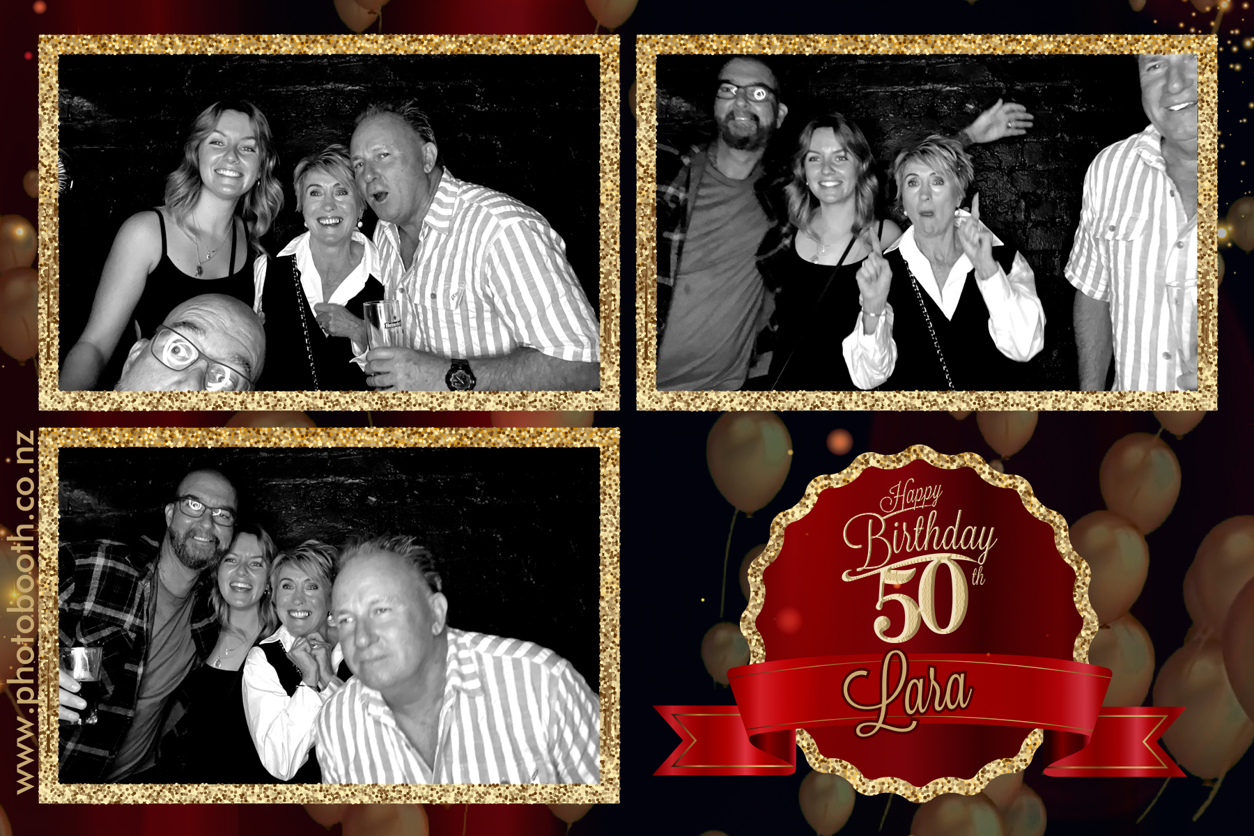 Lara's 50th | View more photos from the event at gallery.photobooth.co.nz/u/SelfieCentral/Laras-50th