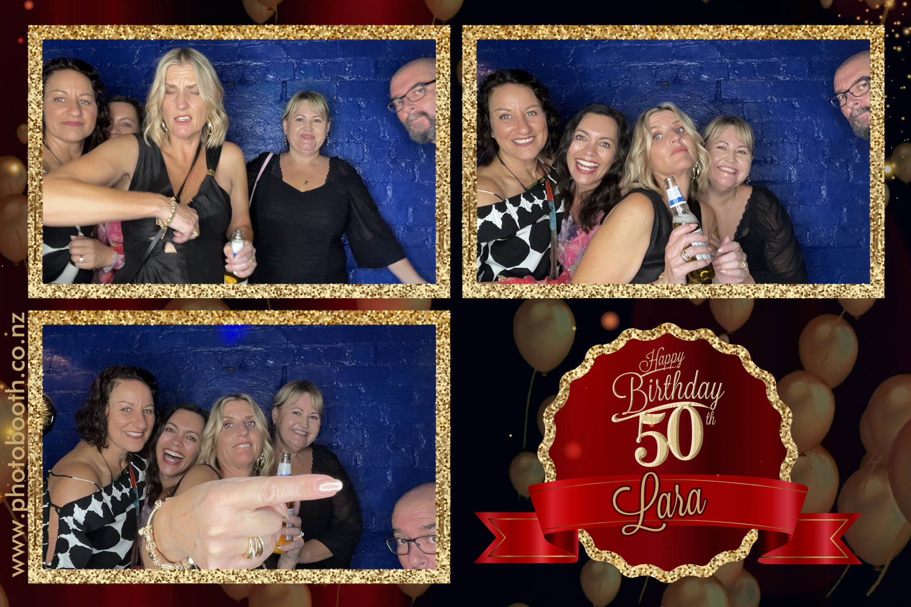 Lara's 50th | View more photos from the event at gallery.photobooth.co.nz/u/SelfieCentral/Laras-50th