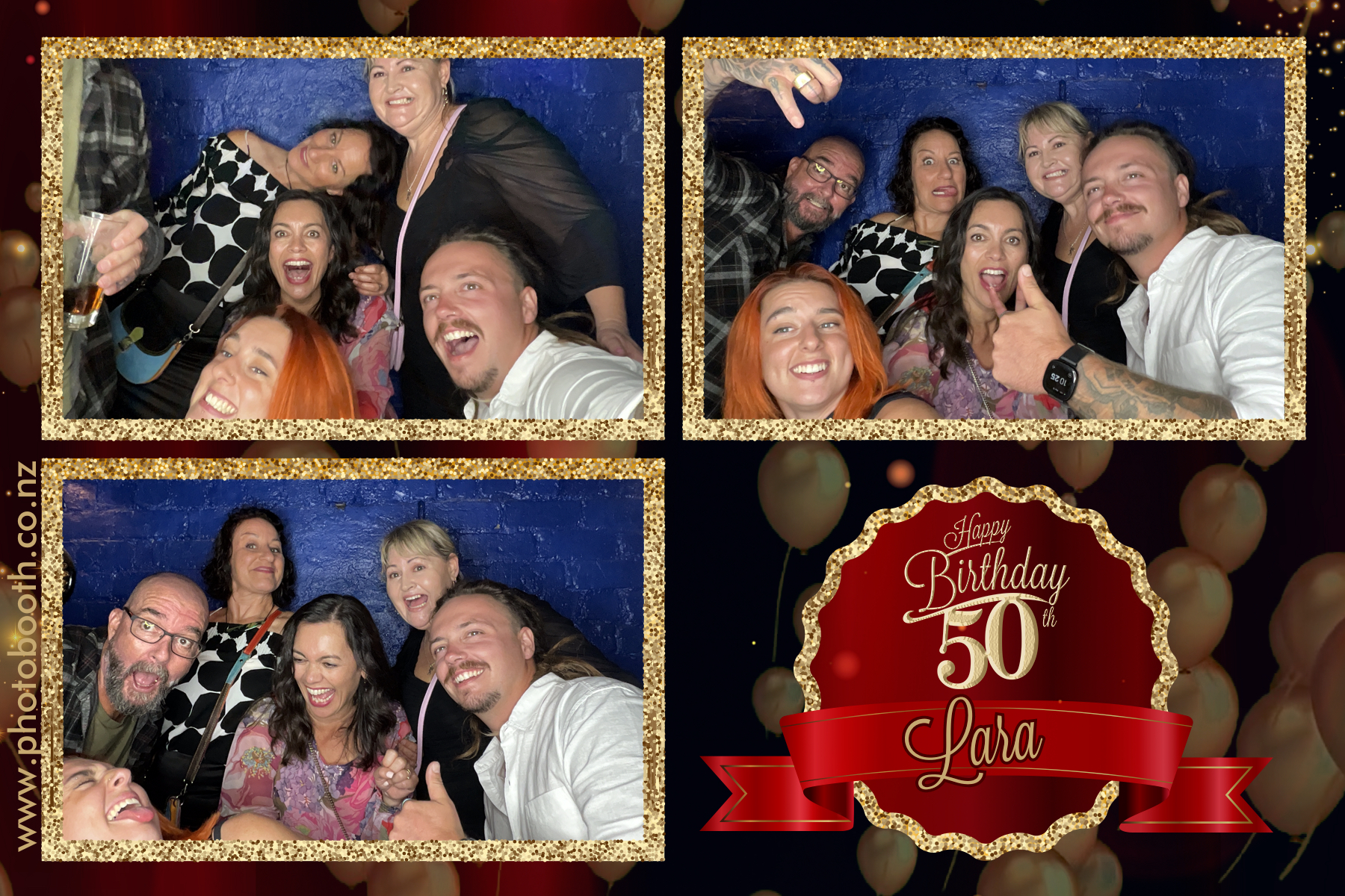 Lara's 50th | View more photos from the event at gallery.photobooth.co.nz/u/SelfieCentral/Laras-50th