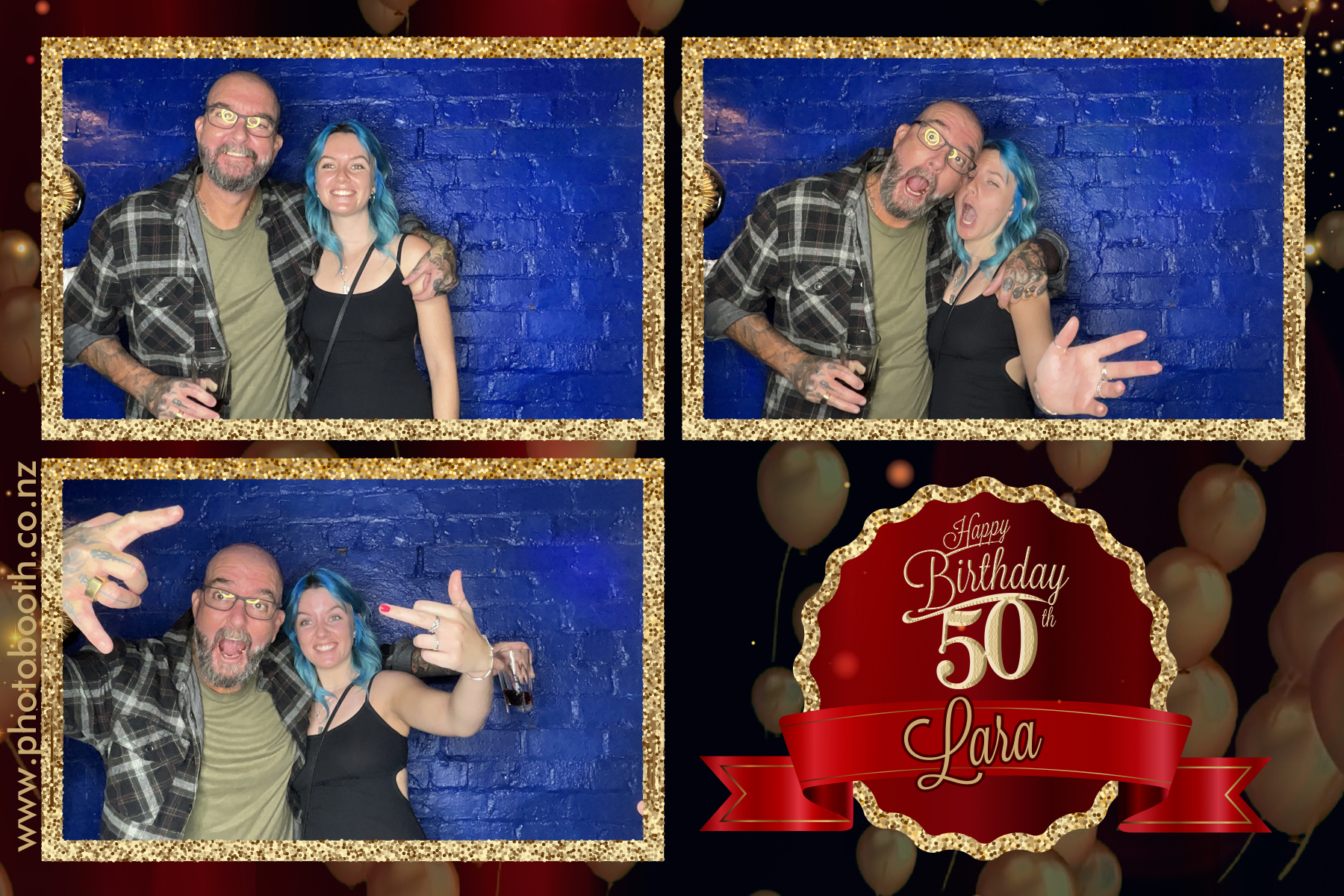 Lara's 50th | View more photos from the event at gallery.photobooth.co.nz/u/SelfieCentral/Laras-50th