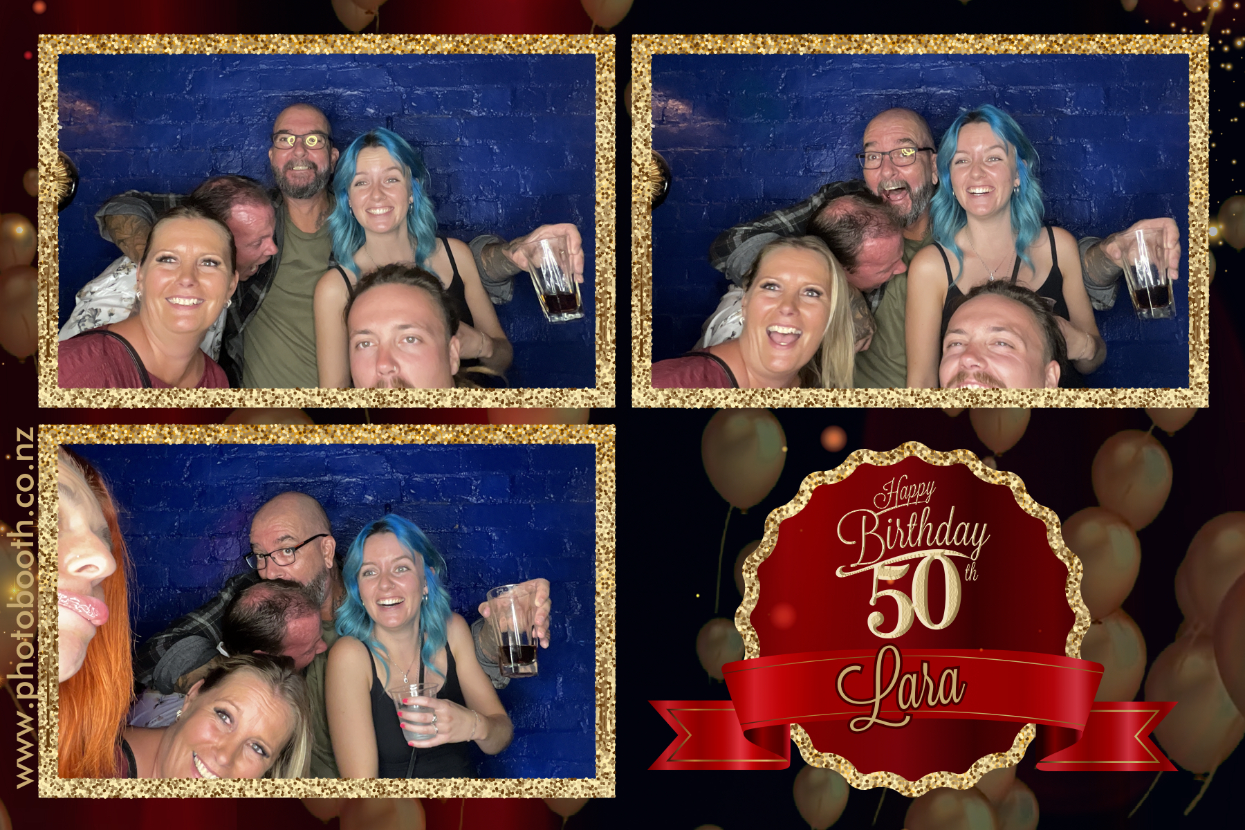 Lara's 50th | View more photos from the event at gallery.photobooth.co.nz/u/SelfieCentral/Laras-50th