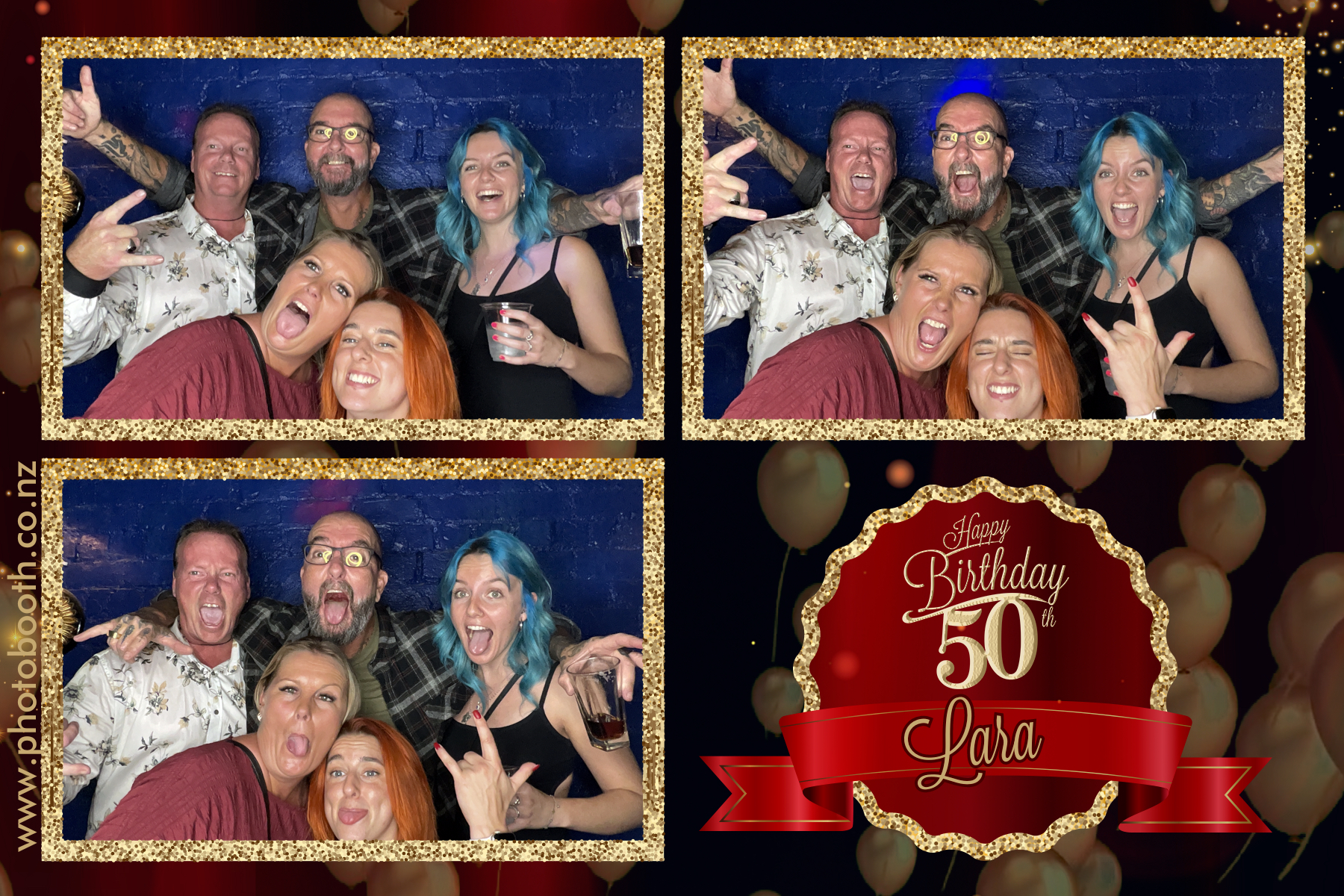 Lara's 50th | View more photos from the event at gallery.photobooth.co.nz/u/SelfieCentral/Laras-50th