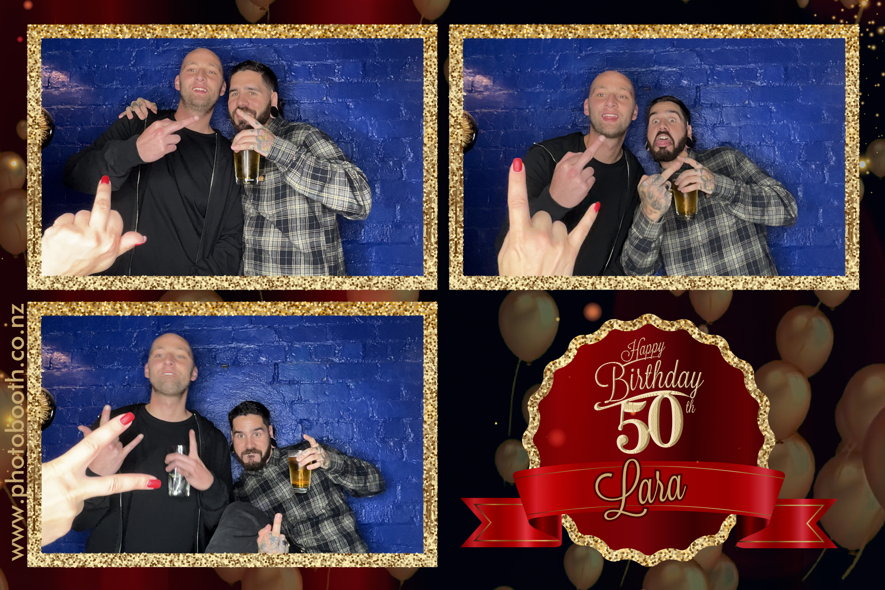 Lara's 50th | View more photos from the event at gallery.photobooth.co.nz/u/SelfieCentral/Laras-50th