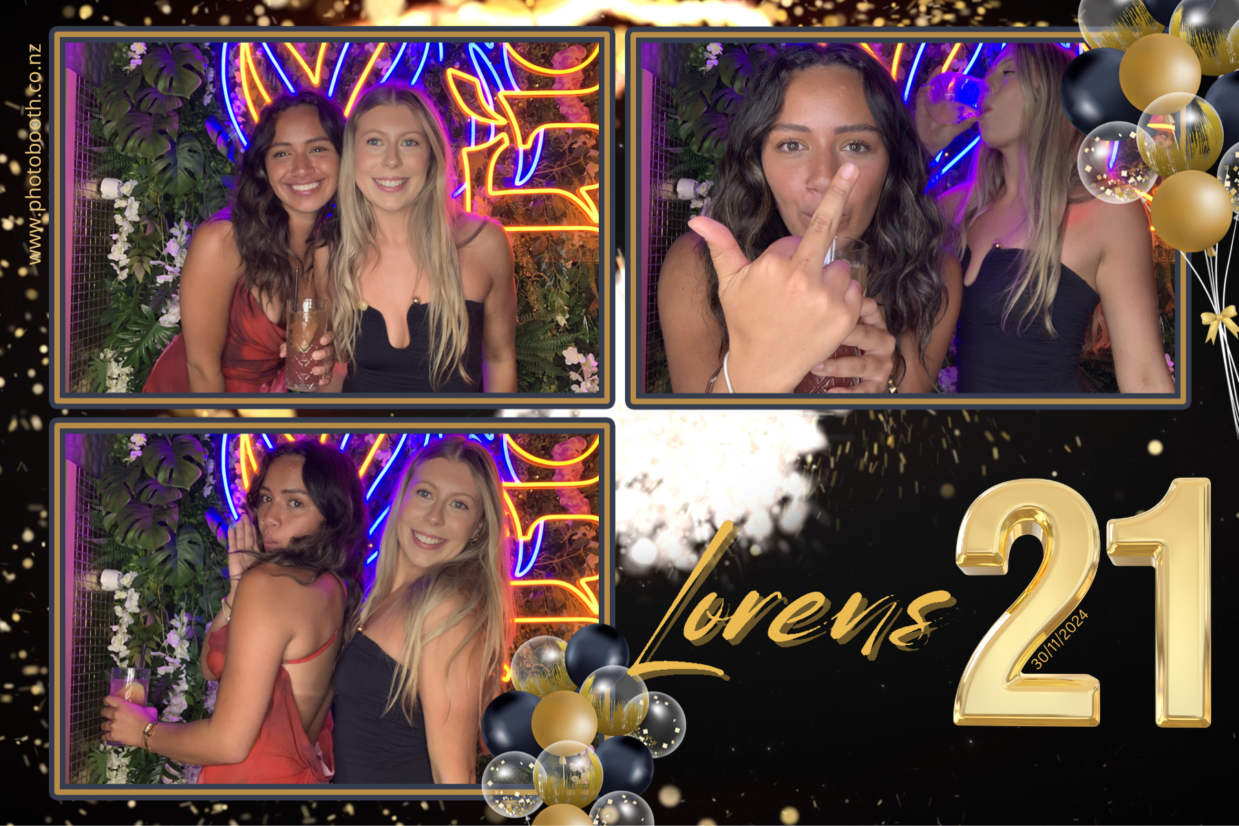 Lorens 21st | View more photos from the event at gallery.photobooth.co.nz/u/SelfieCentral/Lorens-21st