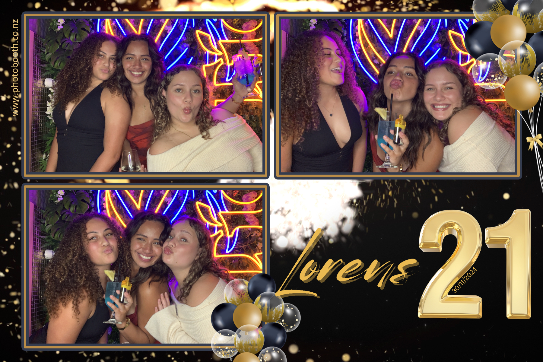 Lorens 21st | View more photos from the event at gallery.photobooth.co.nz/u/SelfieCentral/Lorens-21st