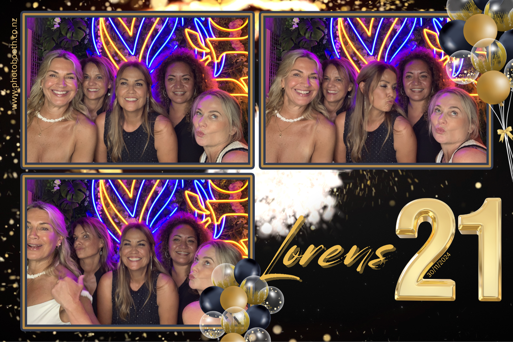 Lorens 21st | View more photos from the event at gallery.photobooth.co.nz/u/SelfieCentral/Lorens-21st