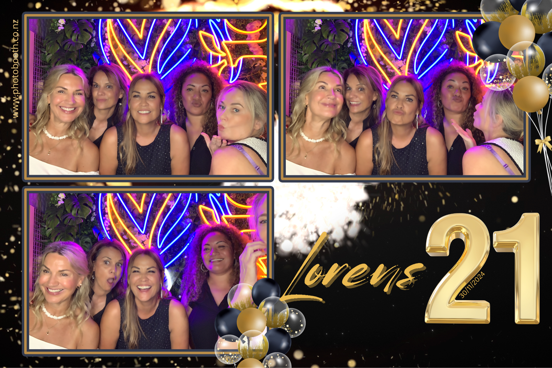 Lorens 21st | View more photos from the event at gallery.photobooth.co.nz/u/SelfieCentral/Lorens-21st