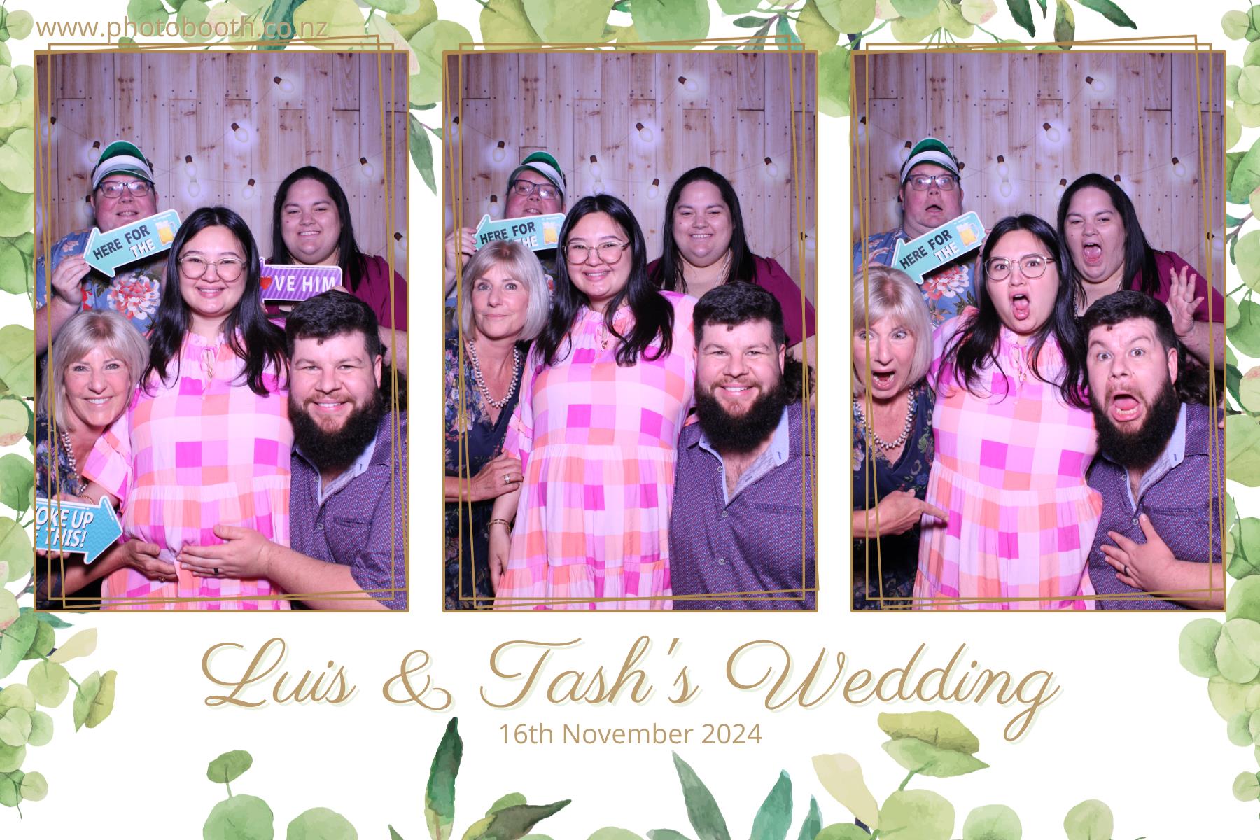 Luis and Tash's Wedding | View more photos from the event at gallery.photobooth.co.nz/u/SelfieCentral/Luis-and-Tashs-Wedding